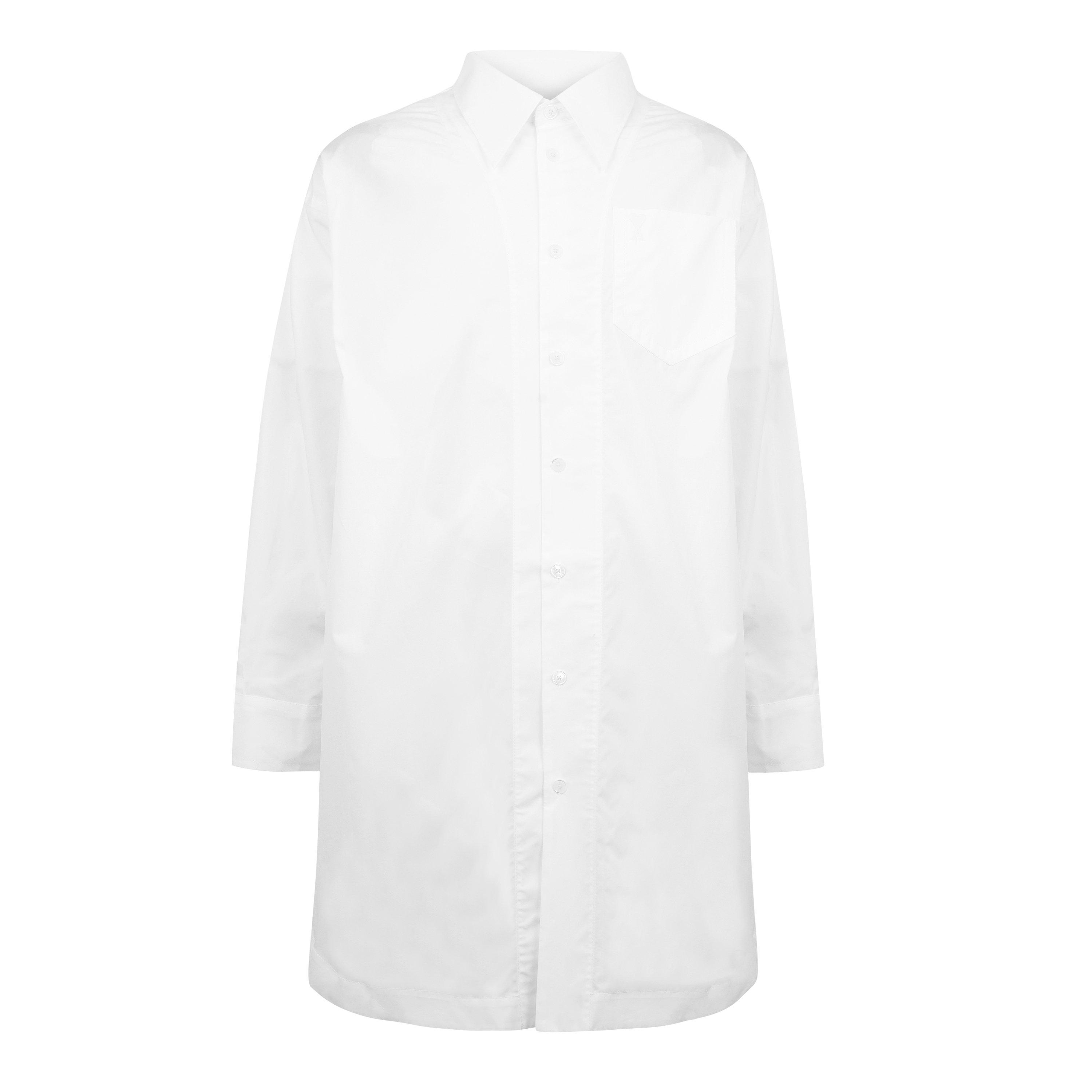 White - Ami Paris - Ami Oversized Shirt Sn62 - 1