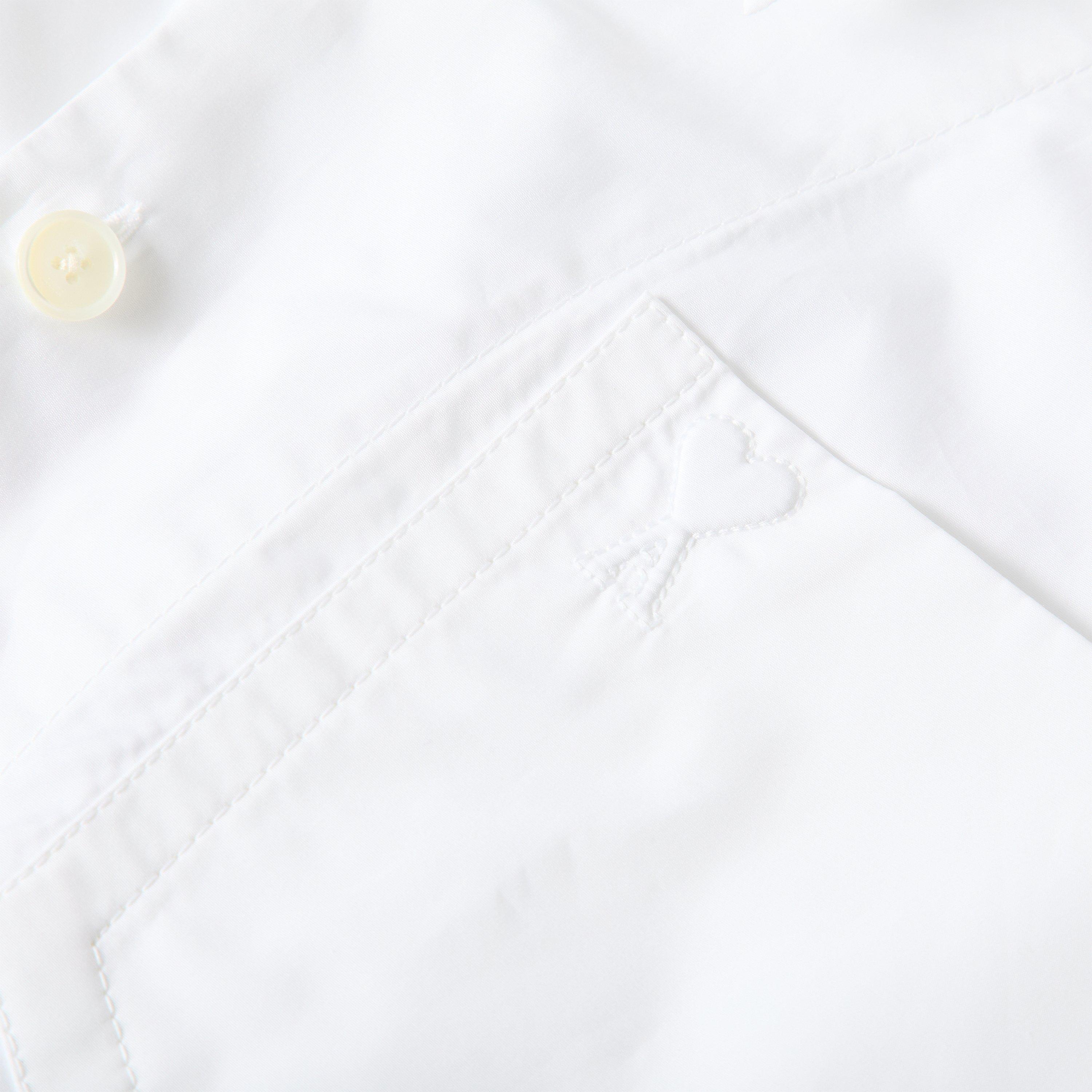 White - Ami Paris - Ami Oversized Shirt Sn62 - 3