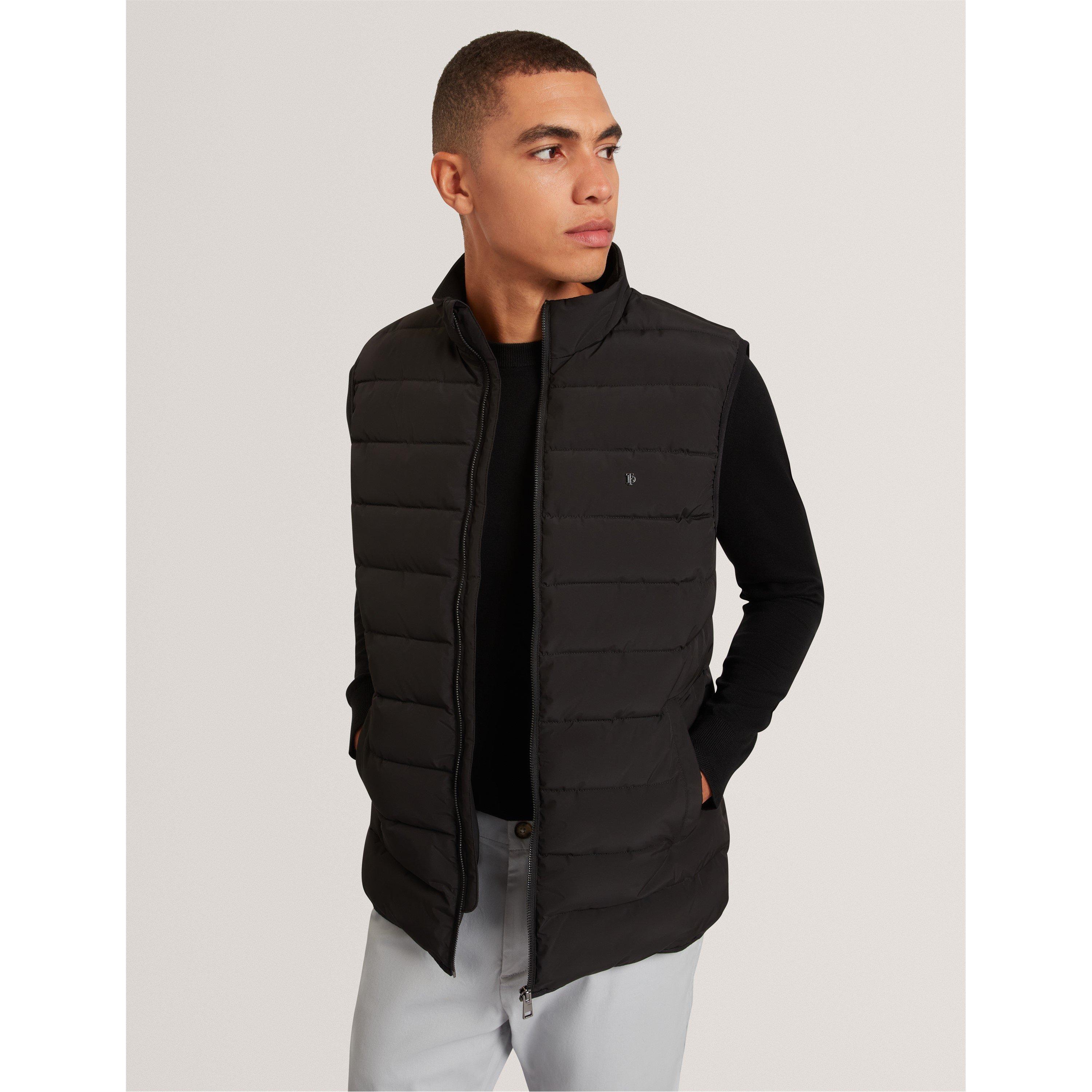 Negro - Ted Baker - Men's Lightweight Quilted Gilet - 3