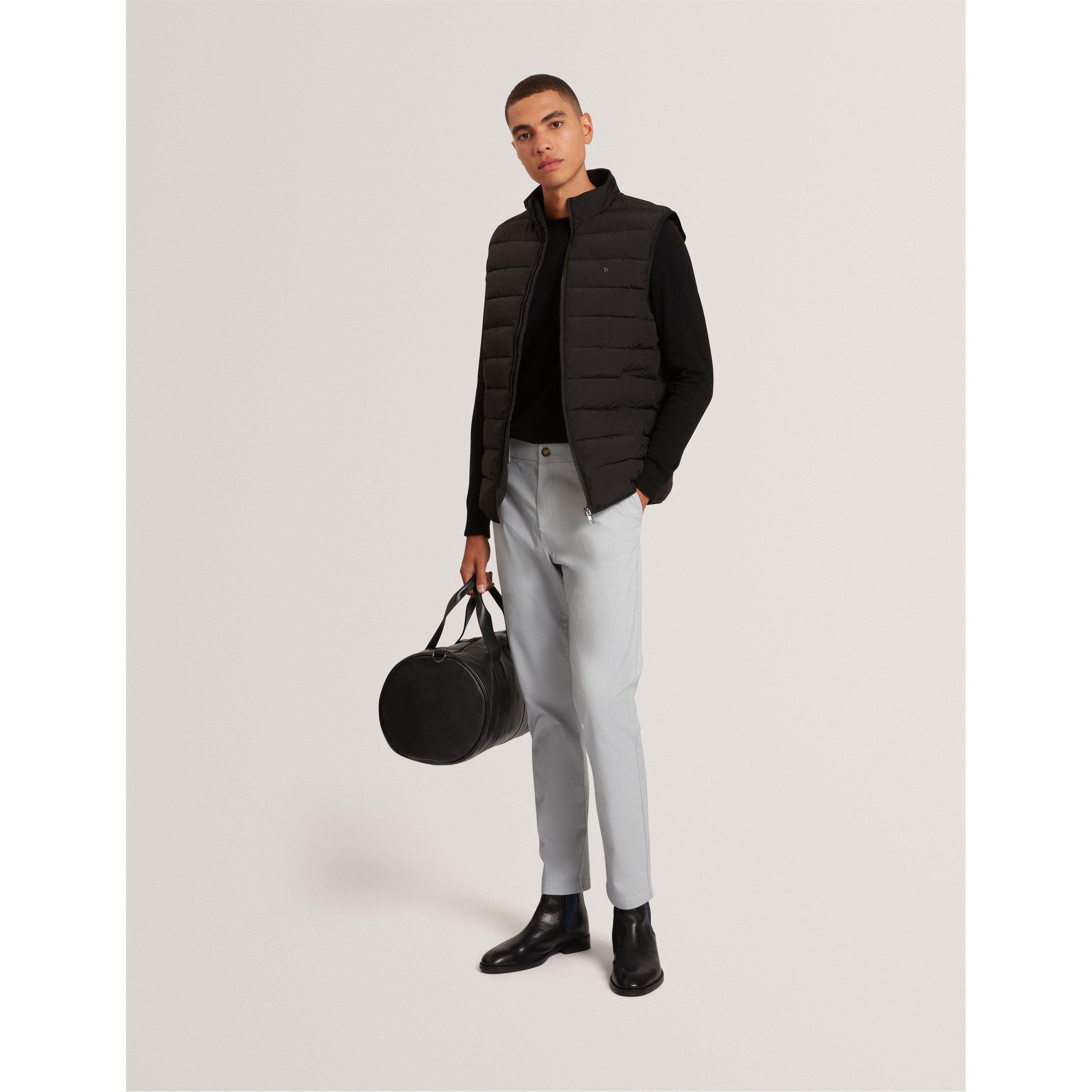 Negro - Ted Baker - Men's Lightweight Quilted Gilet - 6