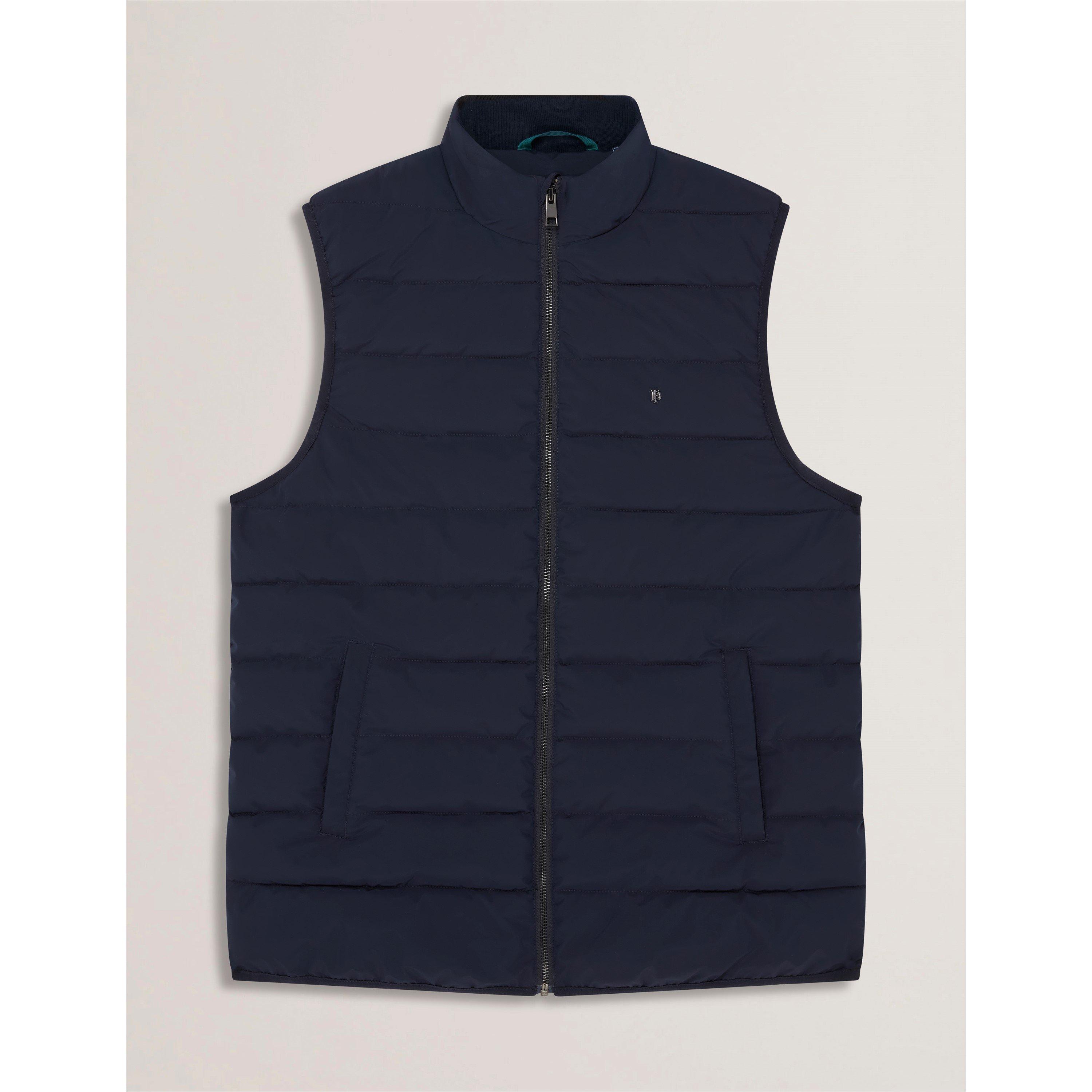 Ted Baker Men's Lightweight Quilted Gilet - Navy - S (2)