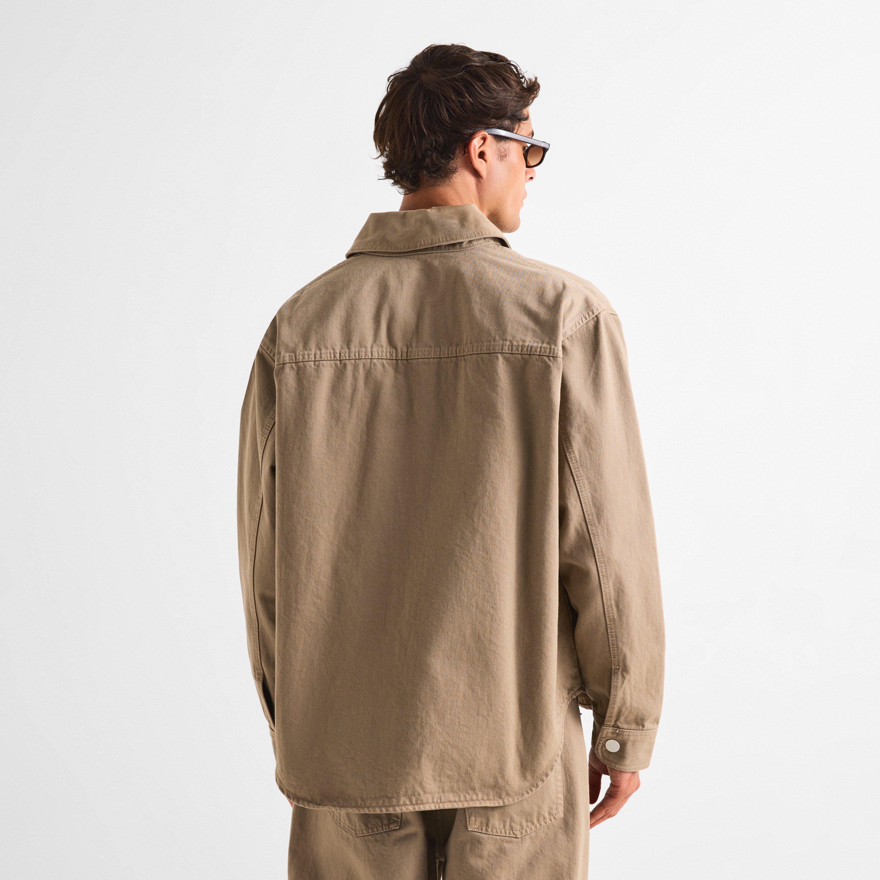 Beige - Ami Paris - Men's Overshirt - 4
