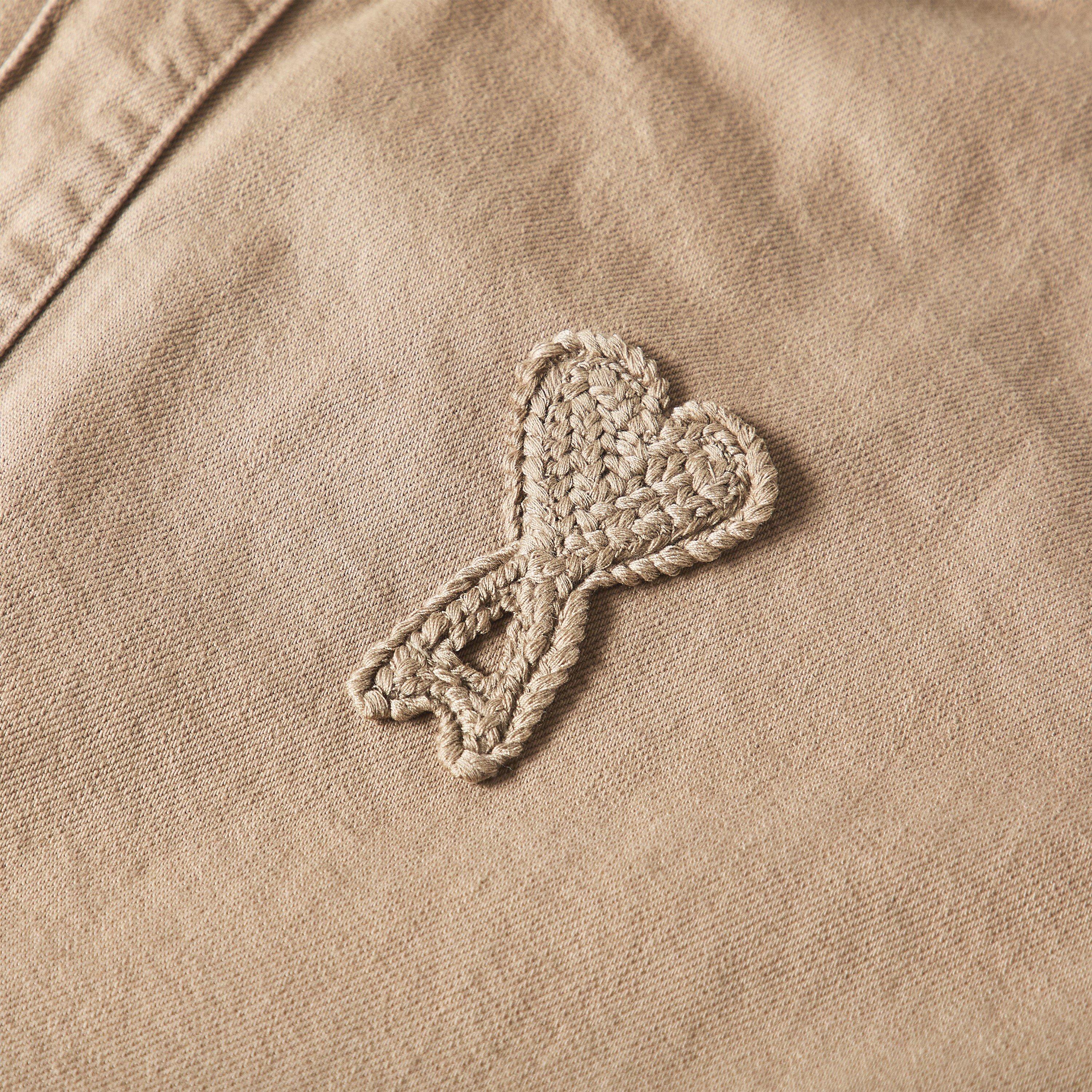 Beige - Ami Paris - Men's Overshirt - 3