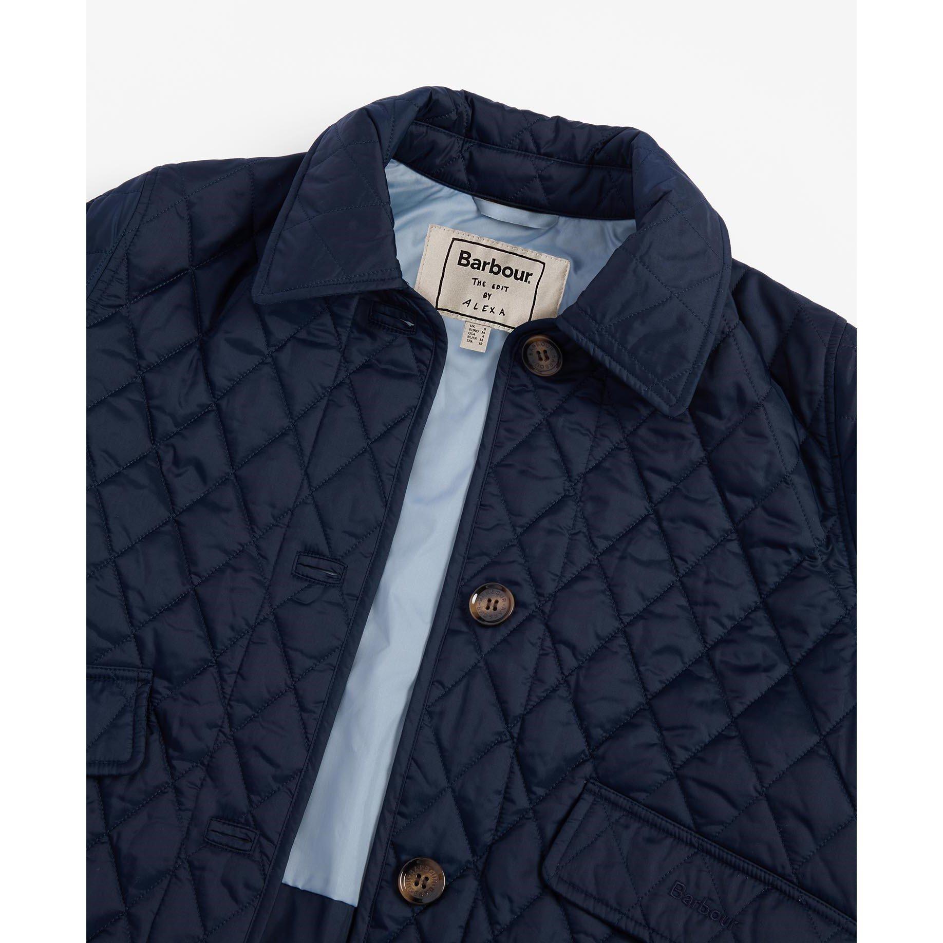 Navy/Ice - Barbour - The Edit by Alexa Jamie Quilted Jacket - 6