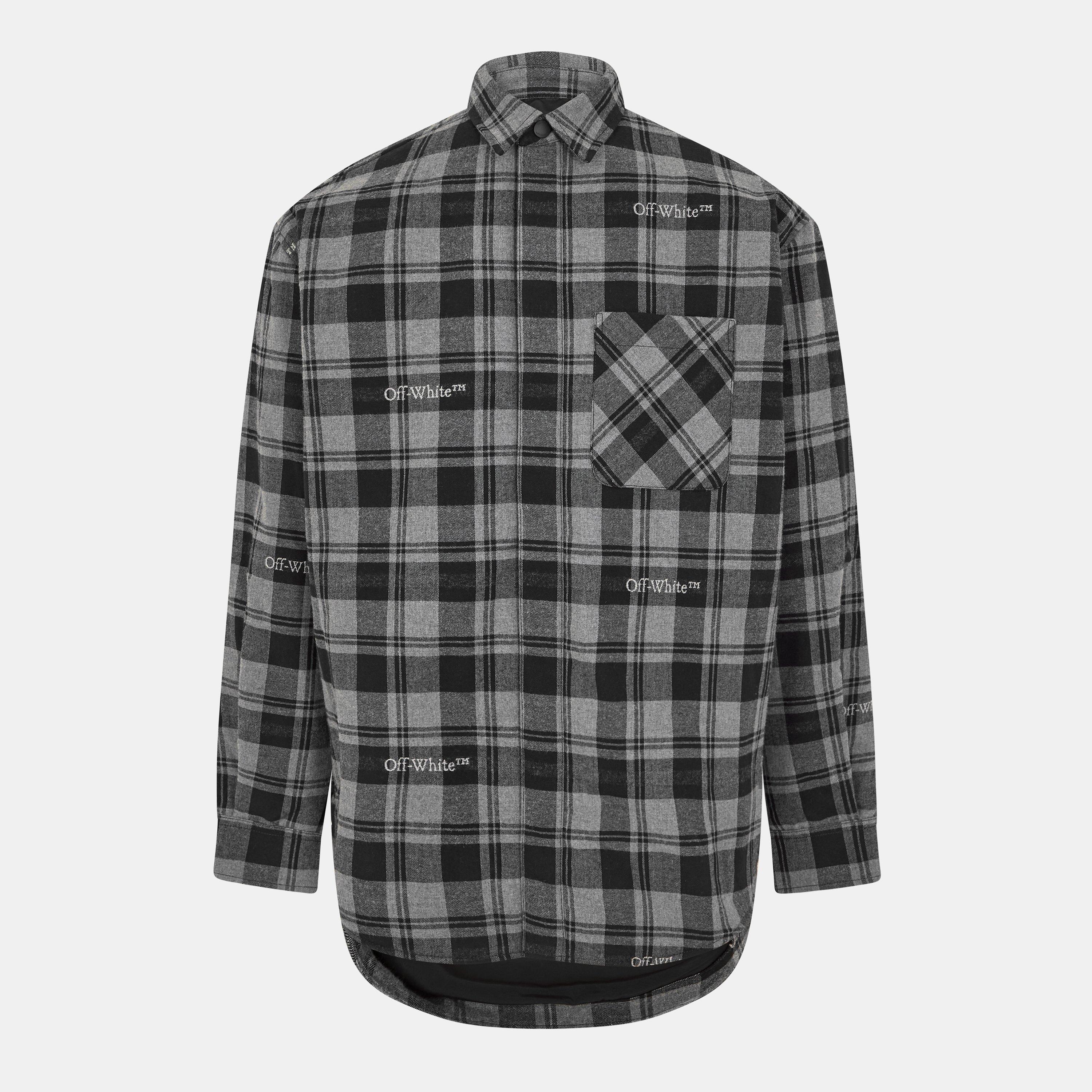 Grey/Black - Off White - Men's - Overshirt - 1