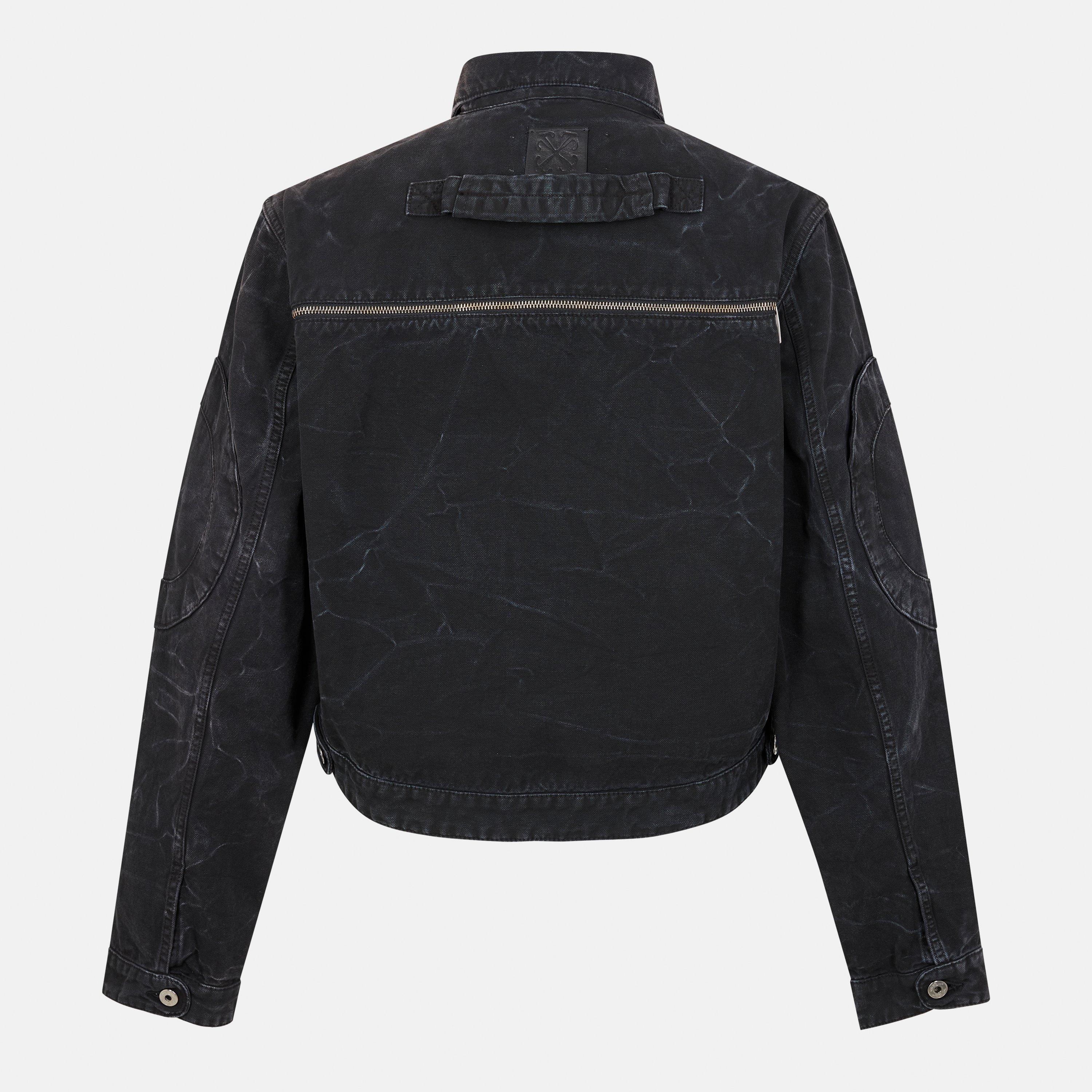 Negro - Off White - Men's Off-White Varsity Jacket - 2