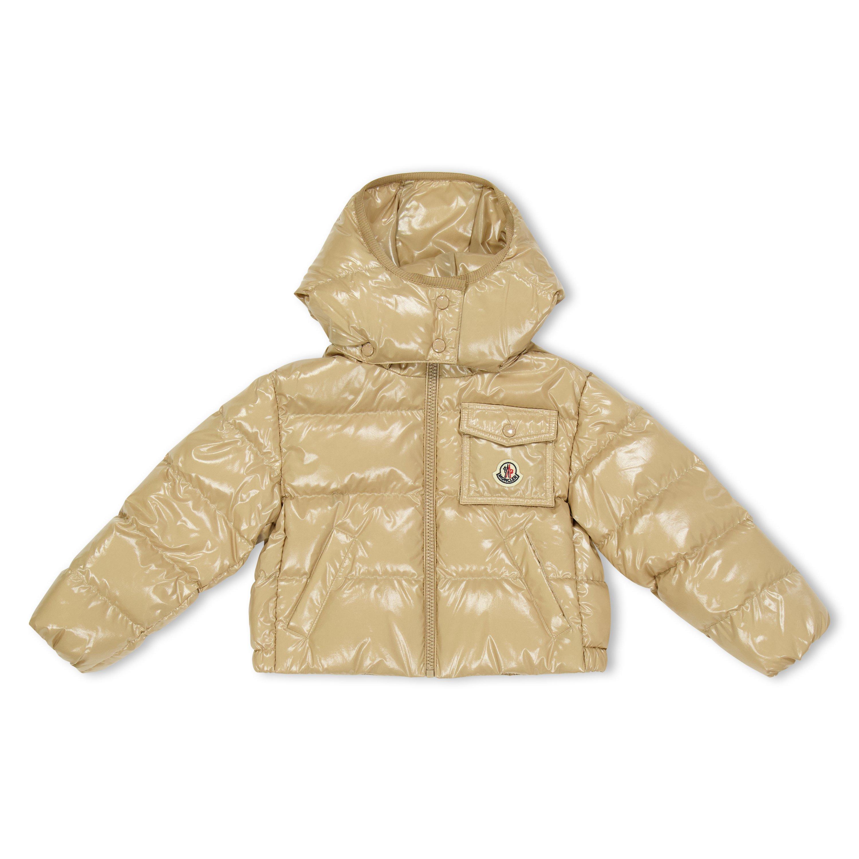 Moncler Kids' Andro Medium Puffer Jacket - Beige 20G - Size 8Y