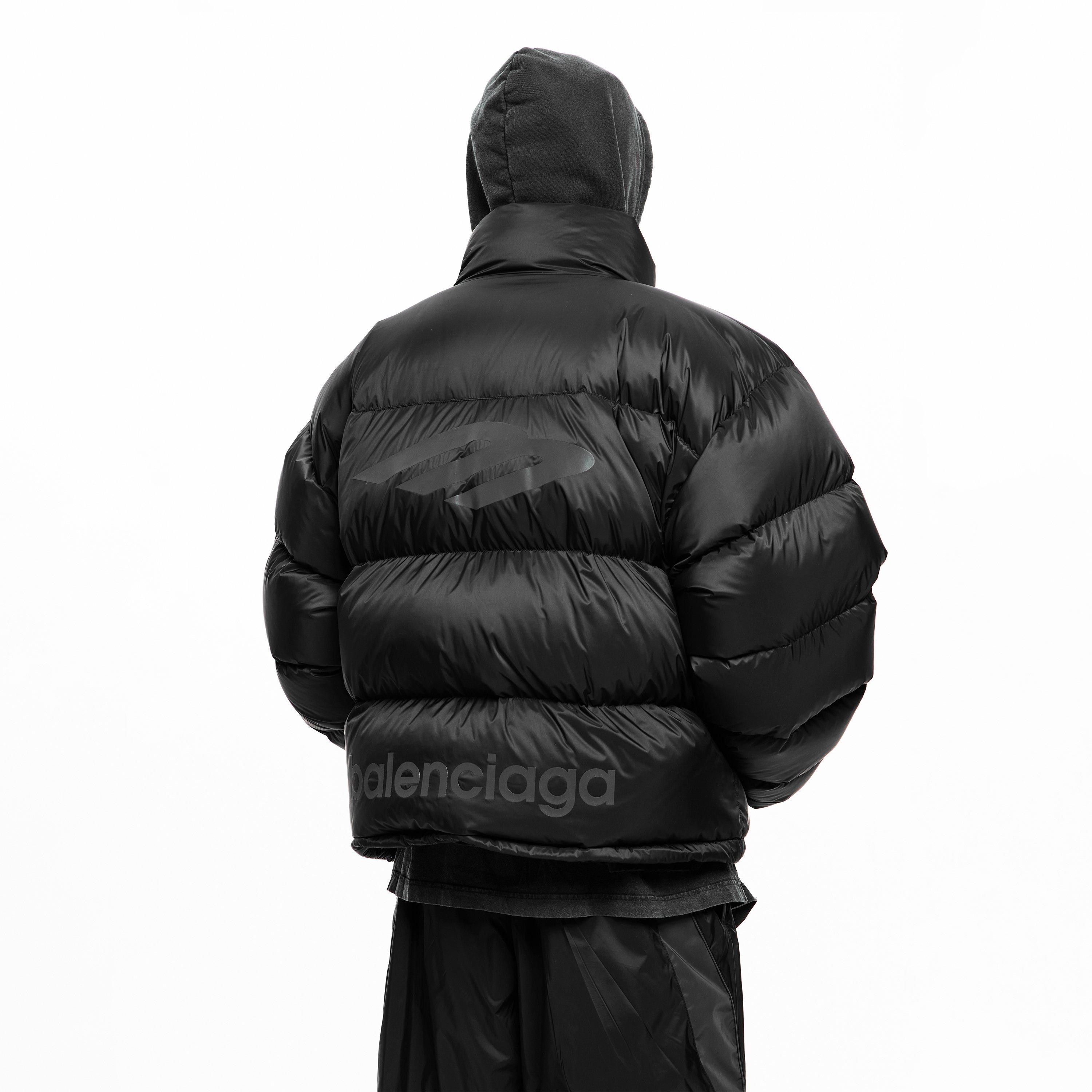 Black - Balenciaga - Men's Bal Ski Short Puffer Jacket - 4