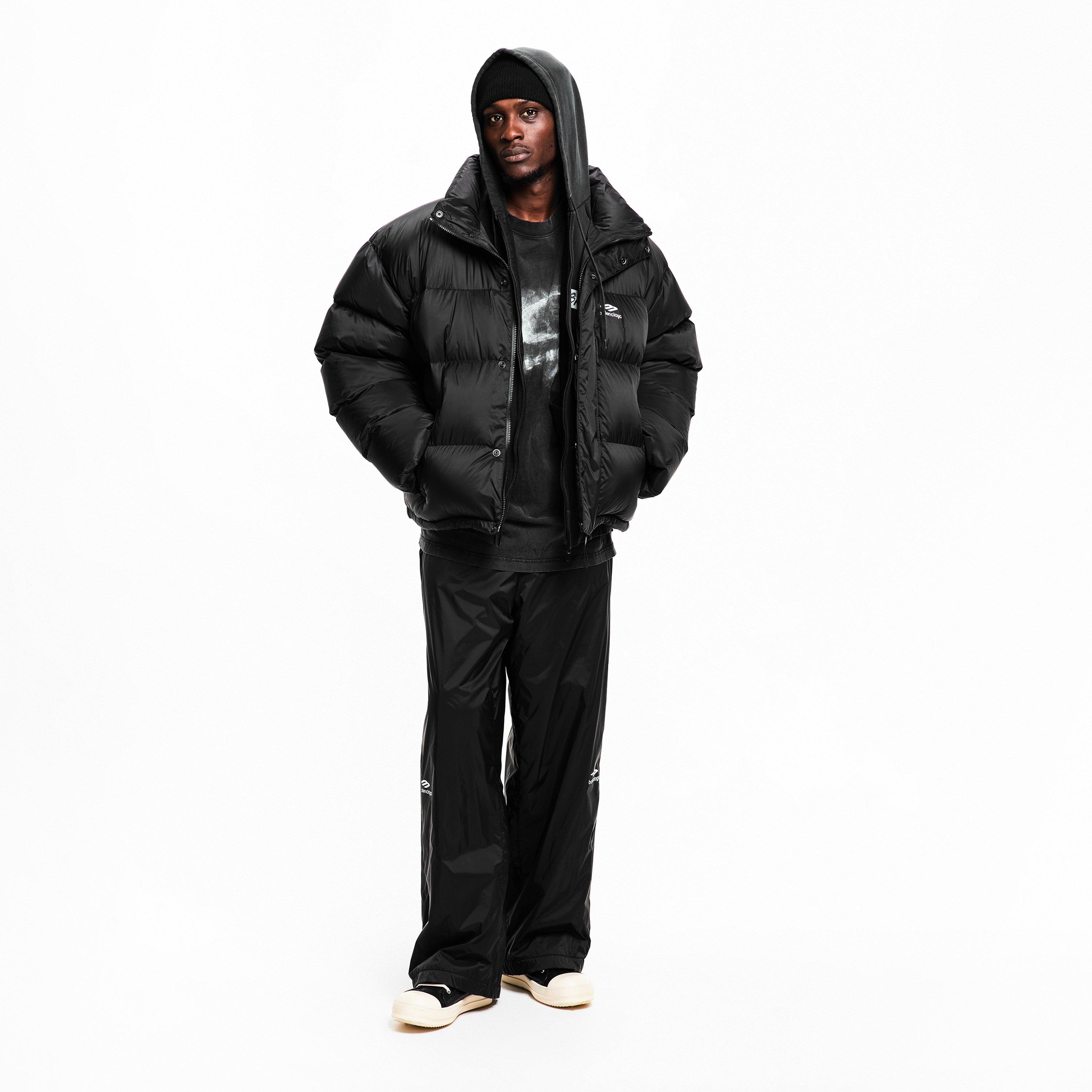 Black - Balenciaga - Men's Bal Ski Short Puffer Jacket - 6