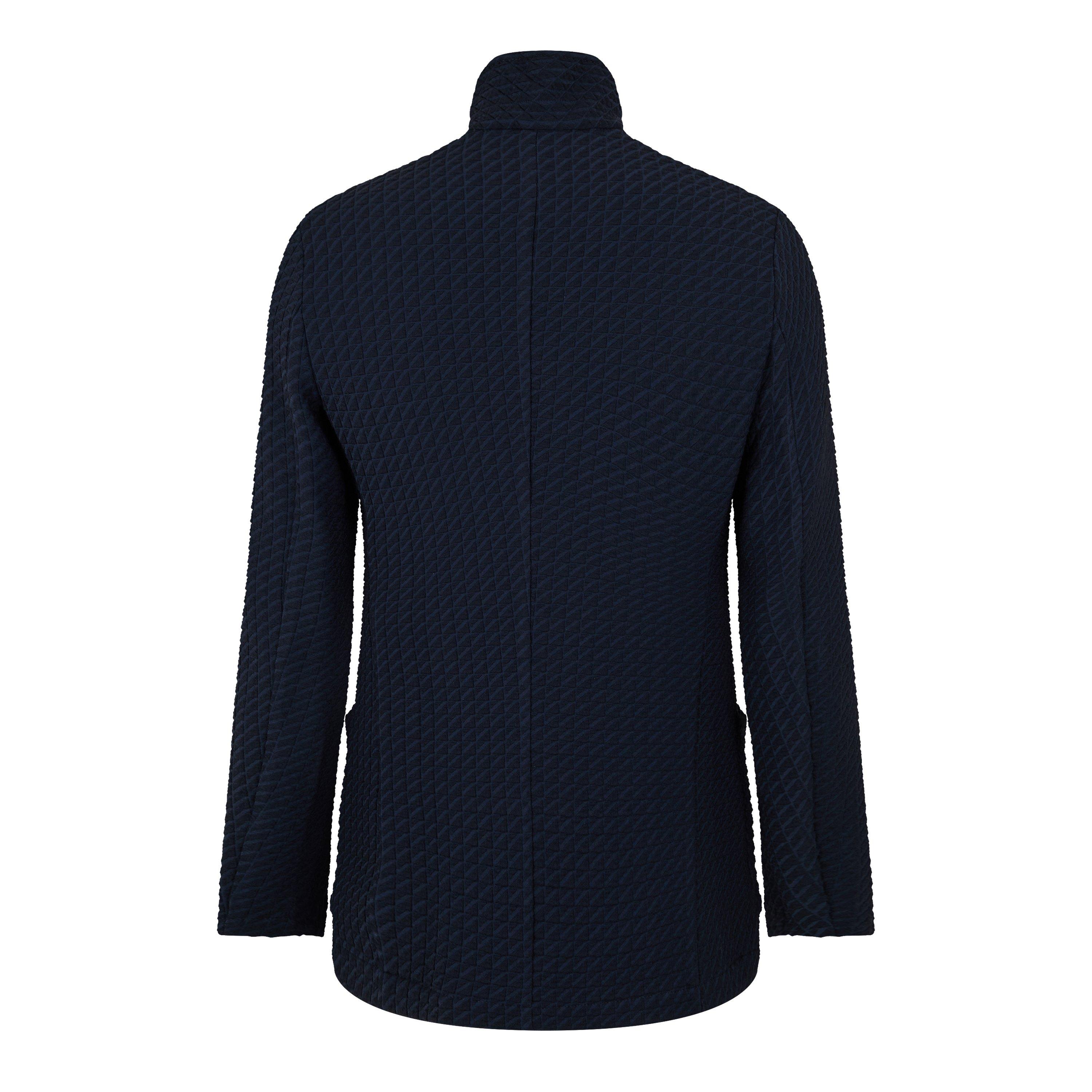 Blu - Armani Exchange - Men's Short Puffer Jacket, Short Style - 2