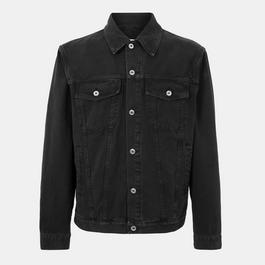 Off White Men's Embroidered Skate Jacket, Logo Design