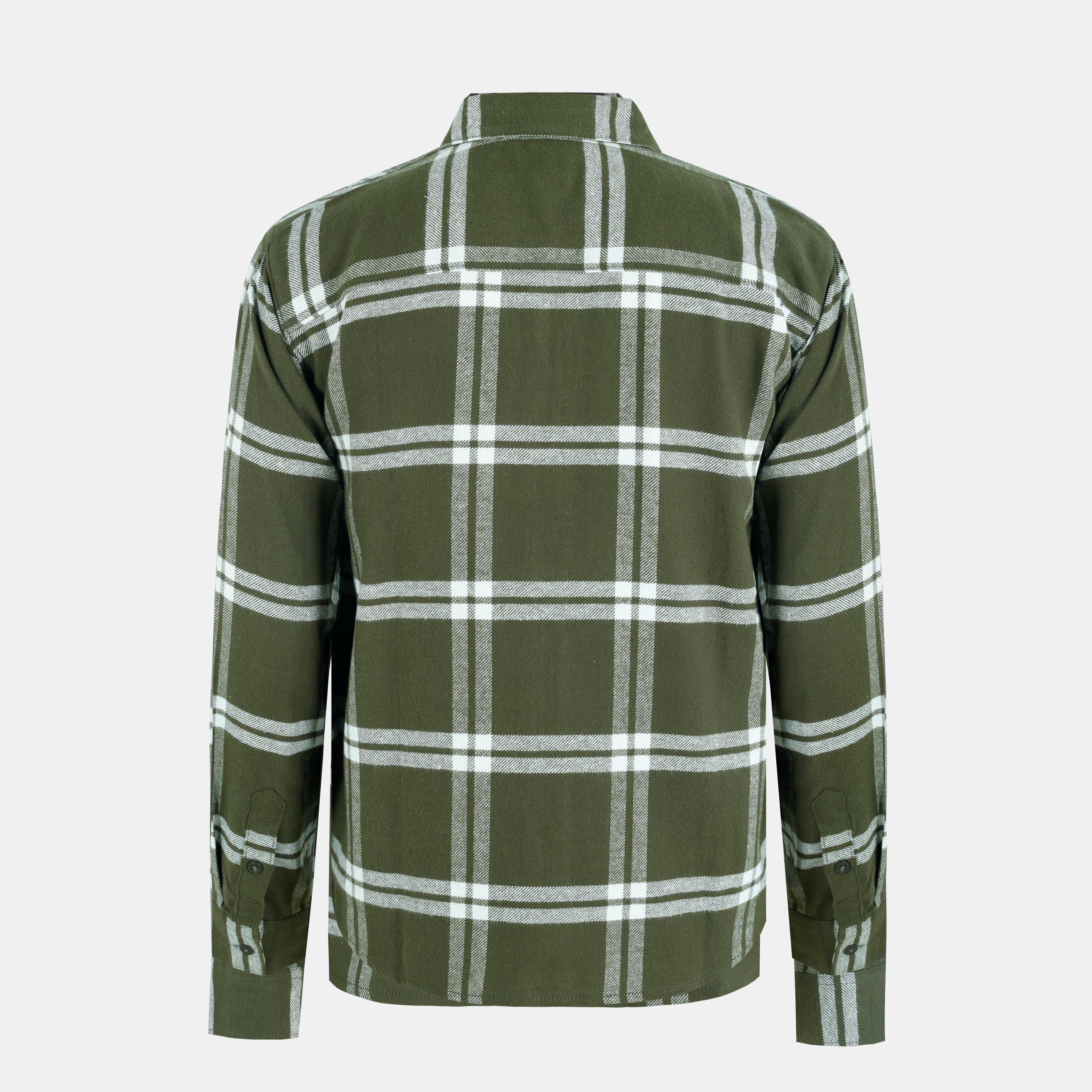 Khaki - SoulCal - Soul Check Tailored Fit Overshirt - 2