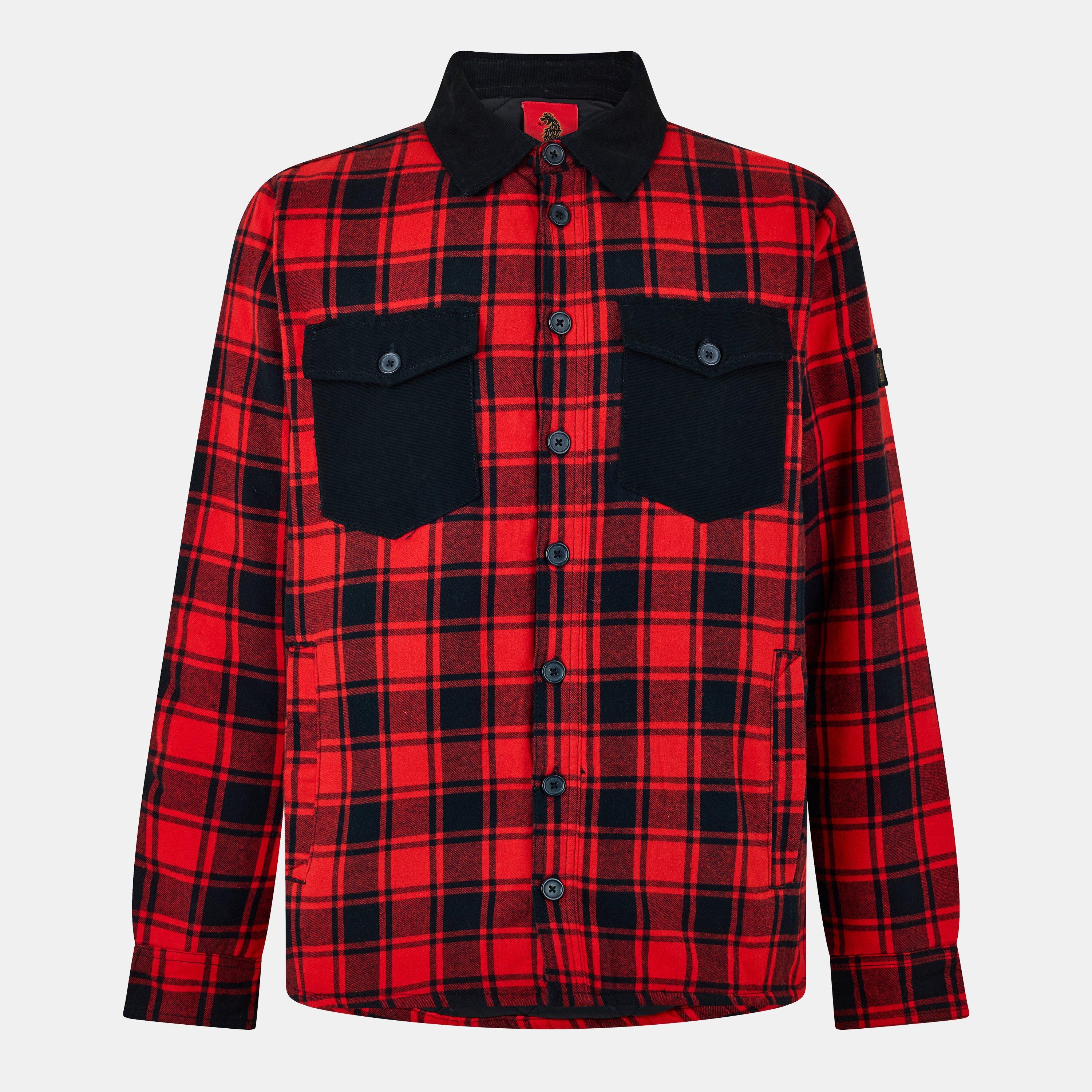 Black Red - Luke - Men's Valley Overshirt - 1