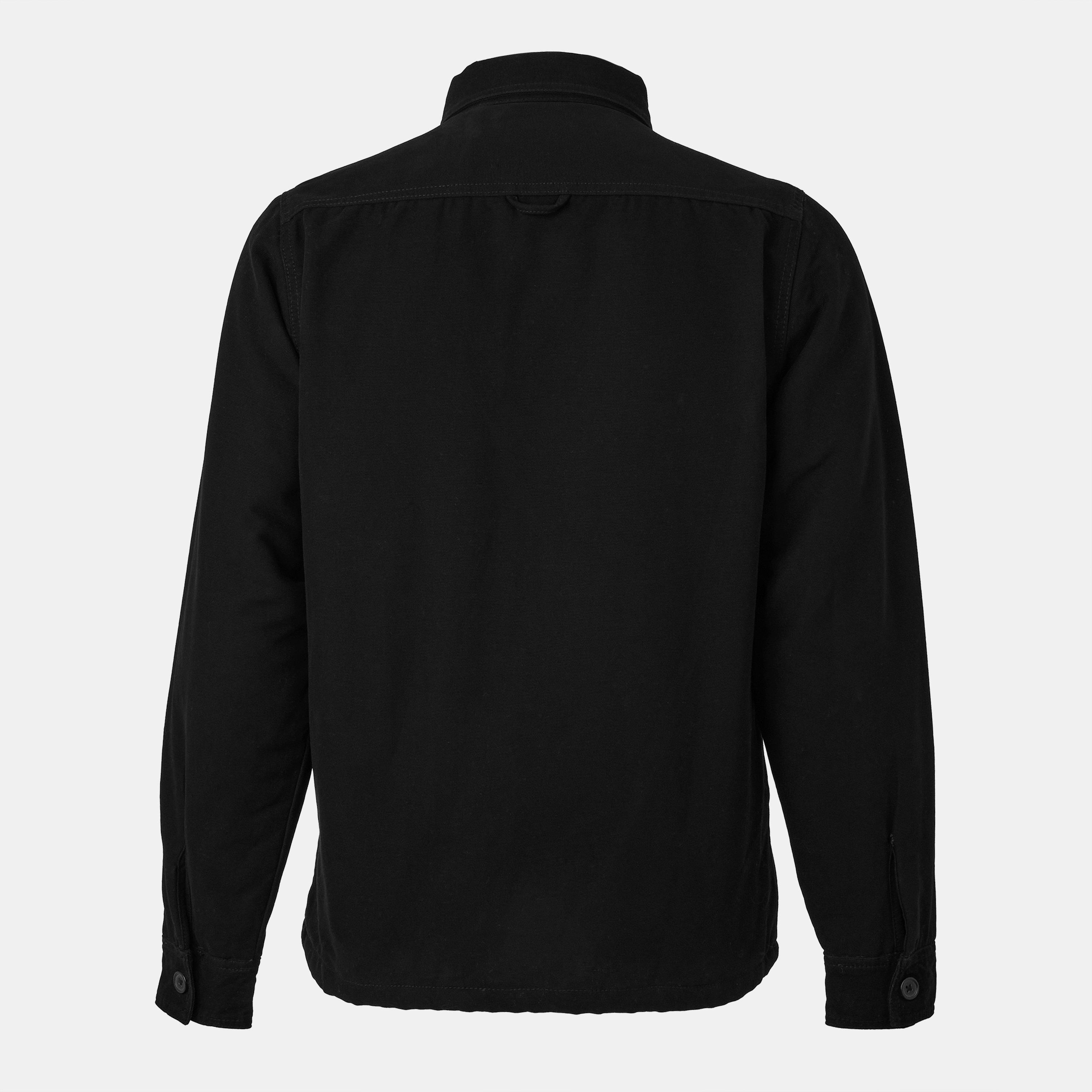 Sort - Luke - Bala Button Closure Overshirt - 2