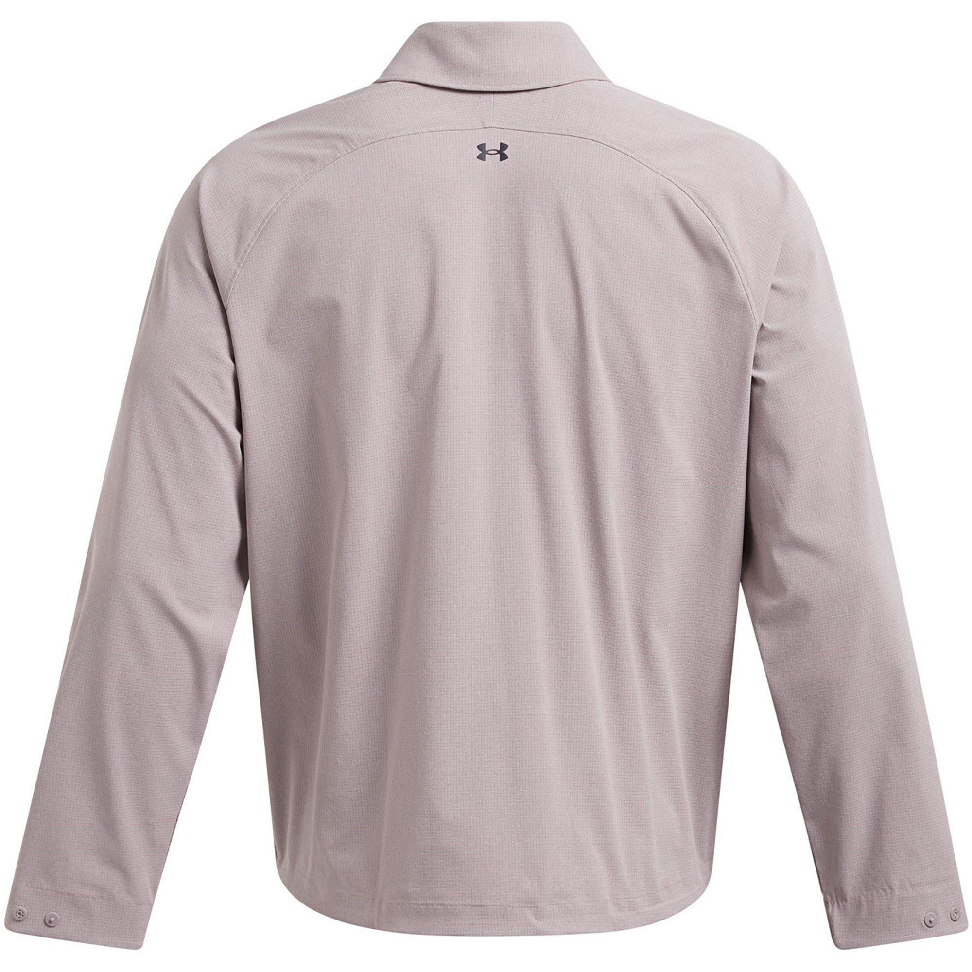 Grey - Under Armour - Vented Midweight Bomber Jacket - 2