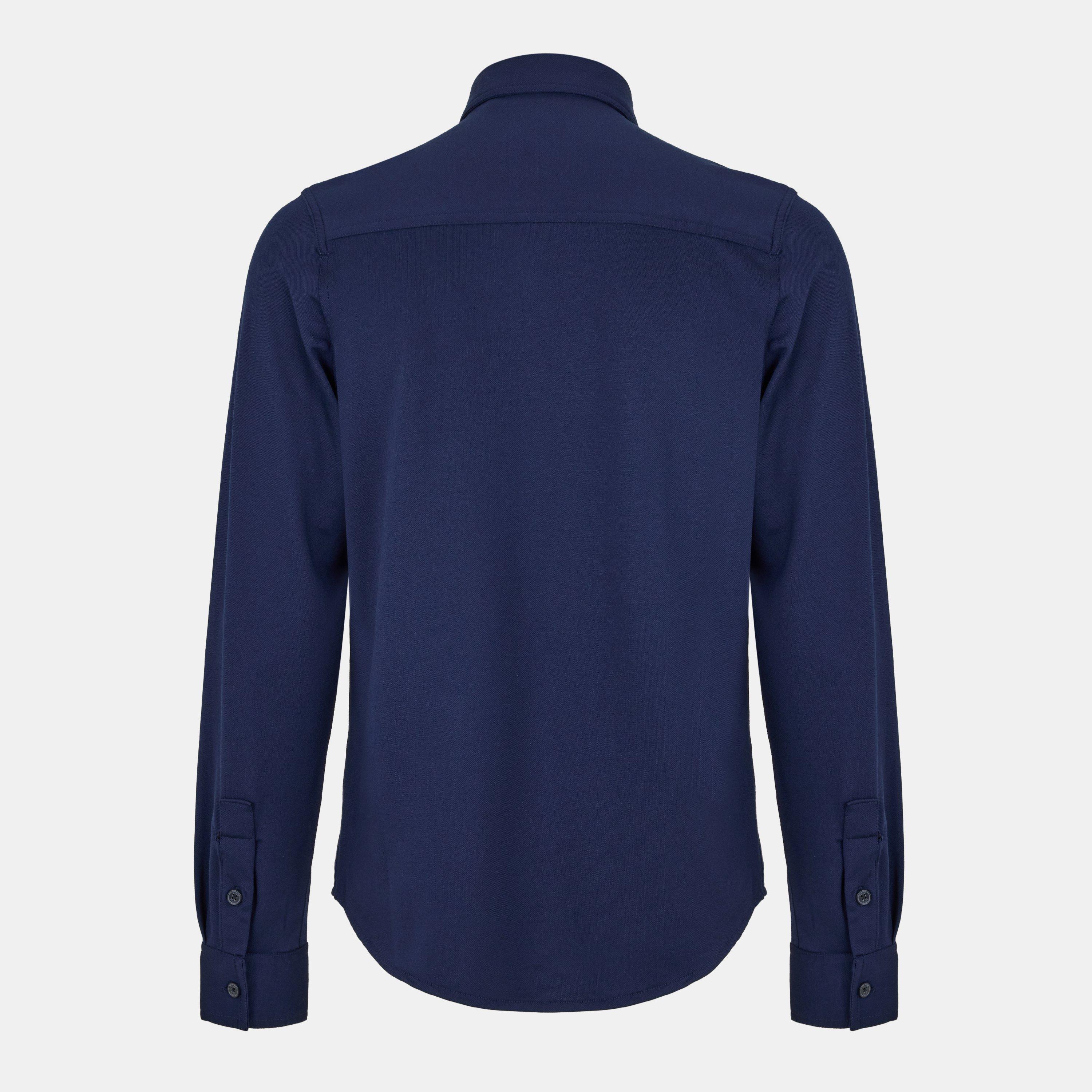 Mørkeblå - Luke - Bar Fly Lightweight Overshirts - 2