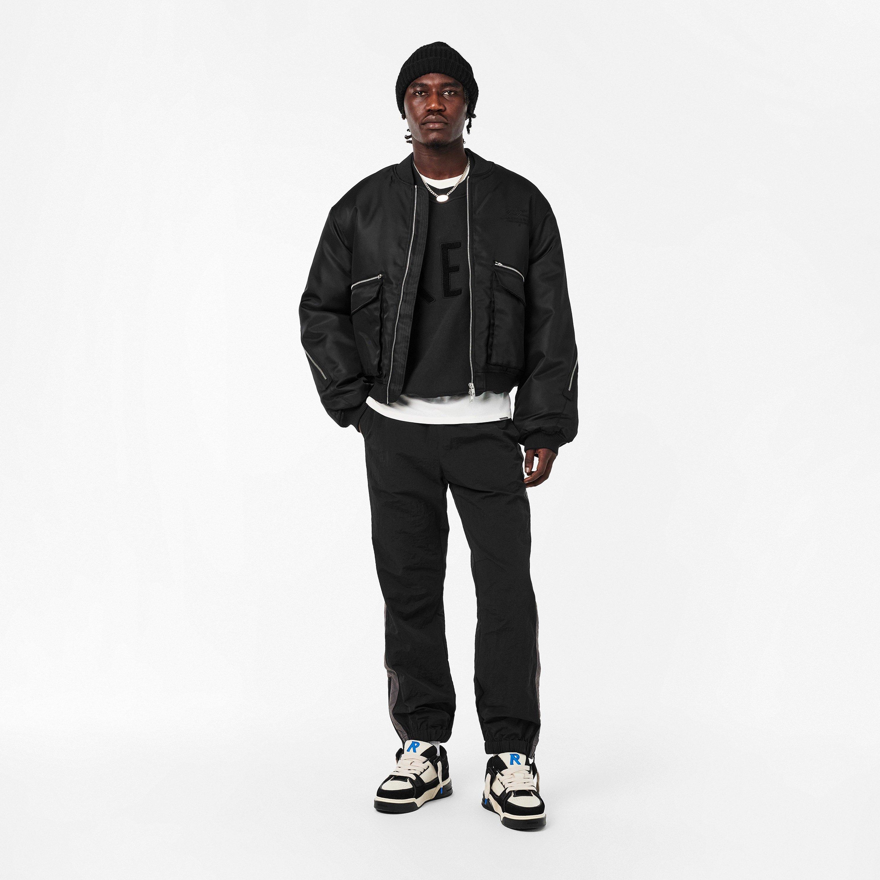 Jet Black - Represent - Men's Bomber Jacket - 6