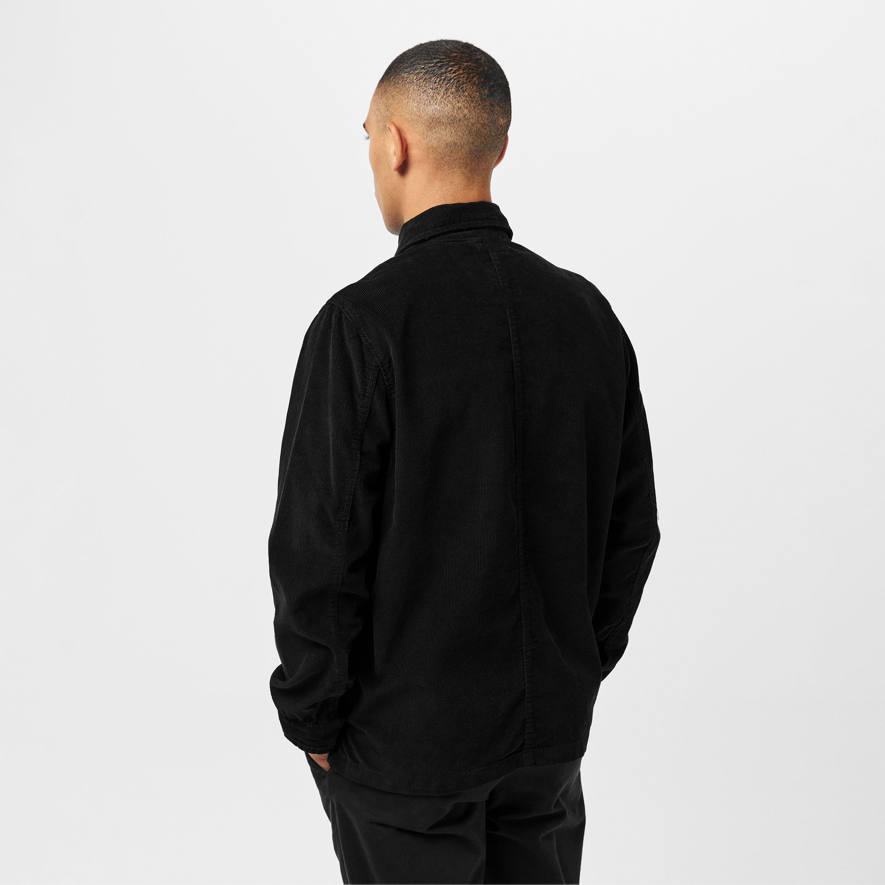 Black - Luke - Elba Shacket Overshirt - 4