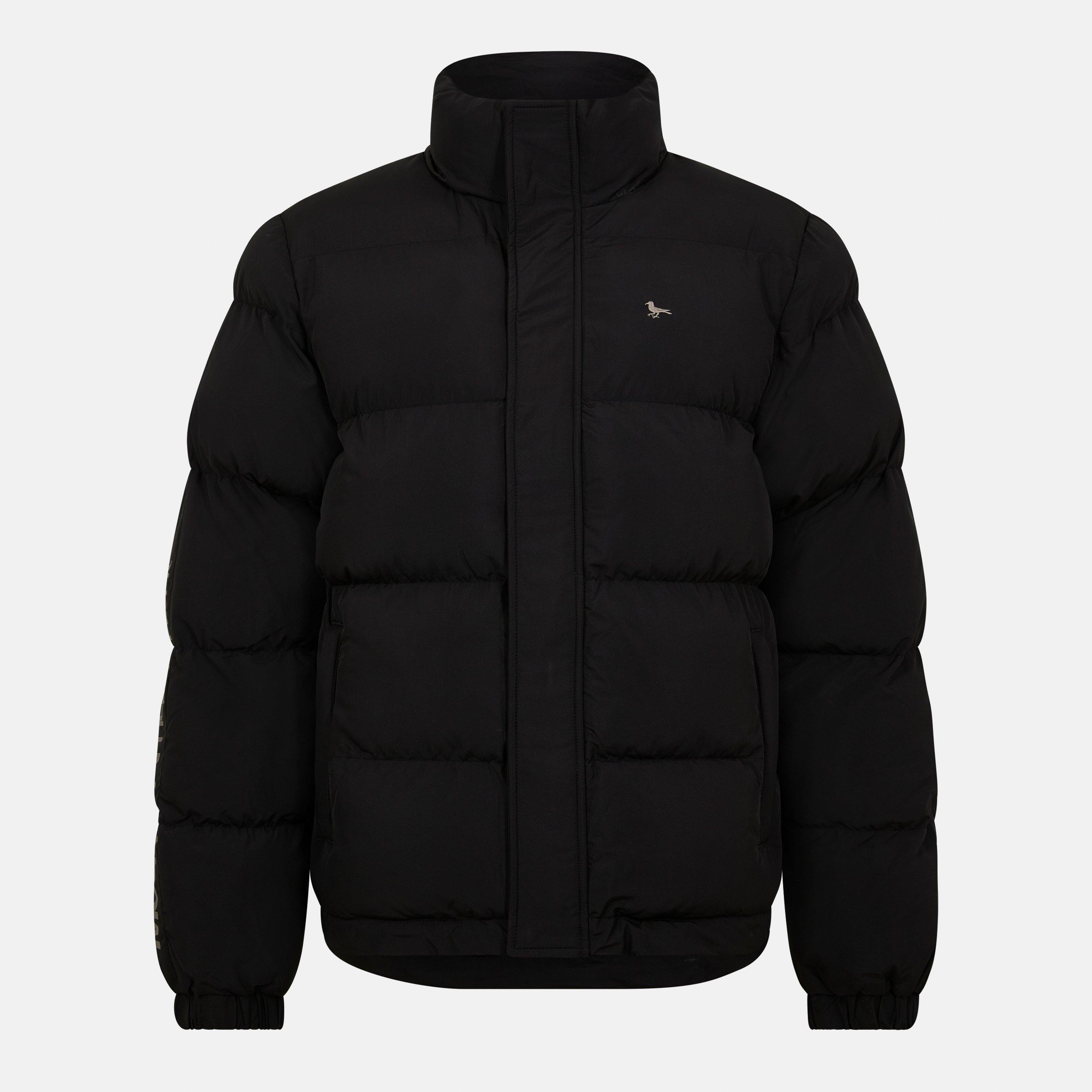 Weather-Resistant Medium Puffer Jacket
