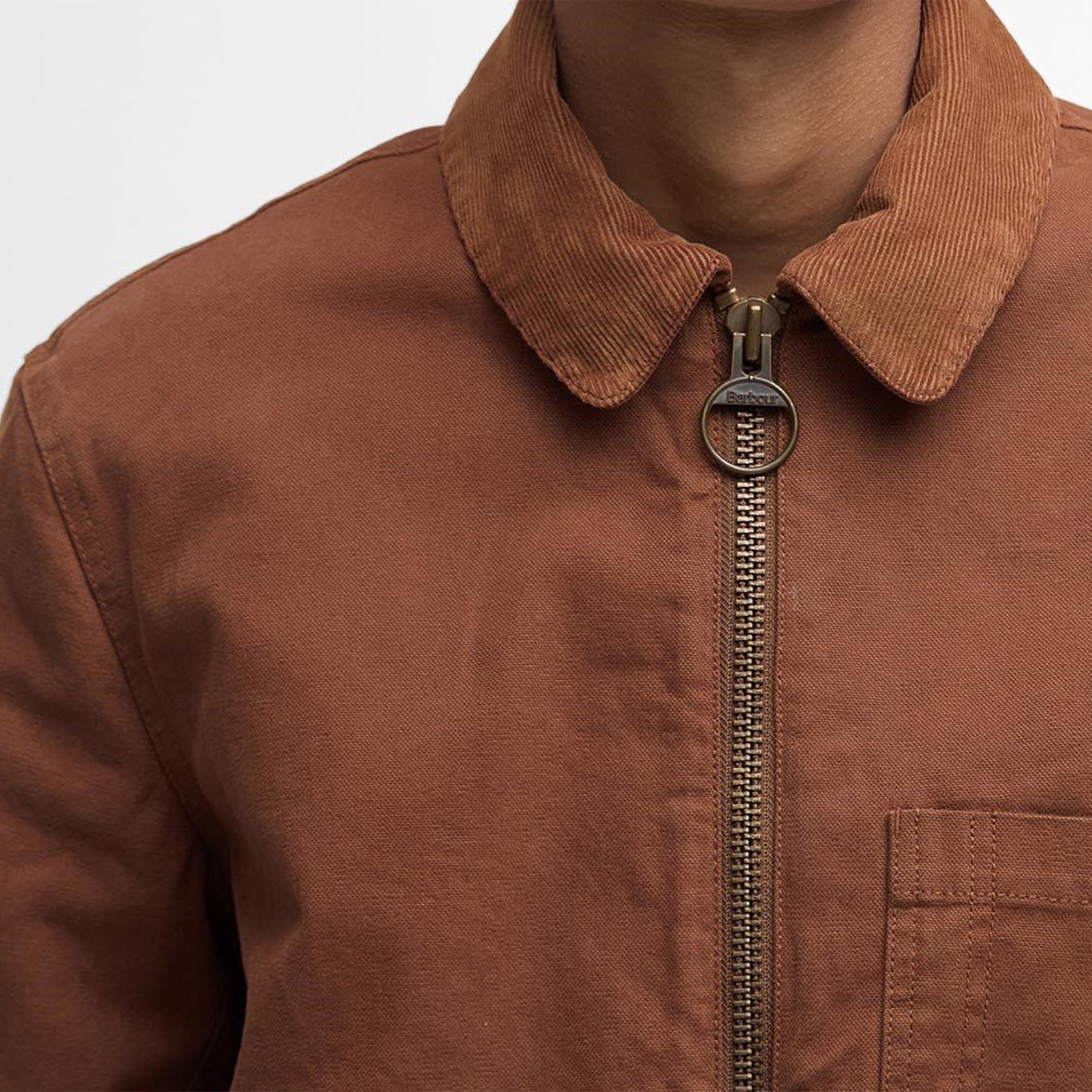 Umber - Barbour - Mens Cove Jacket - 5