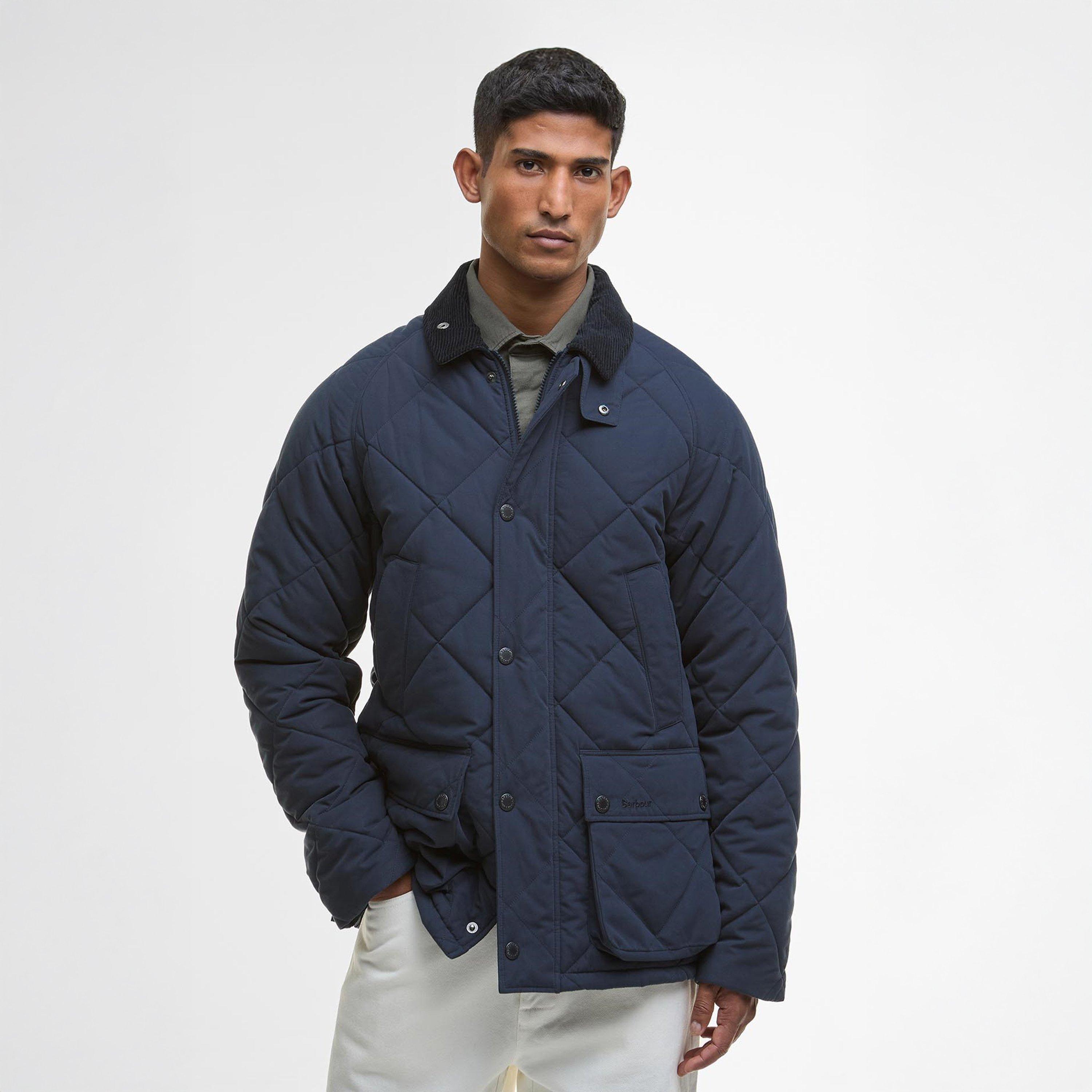 Navy - Barbour - Mens Modern Bedale Jacket - 3