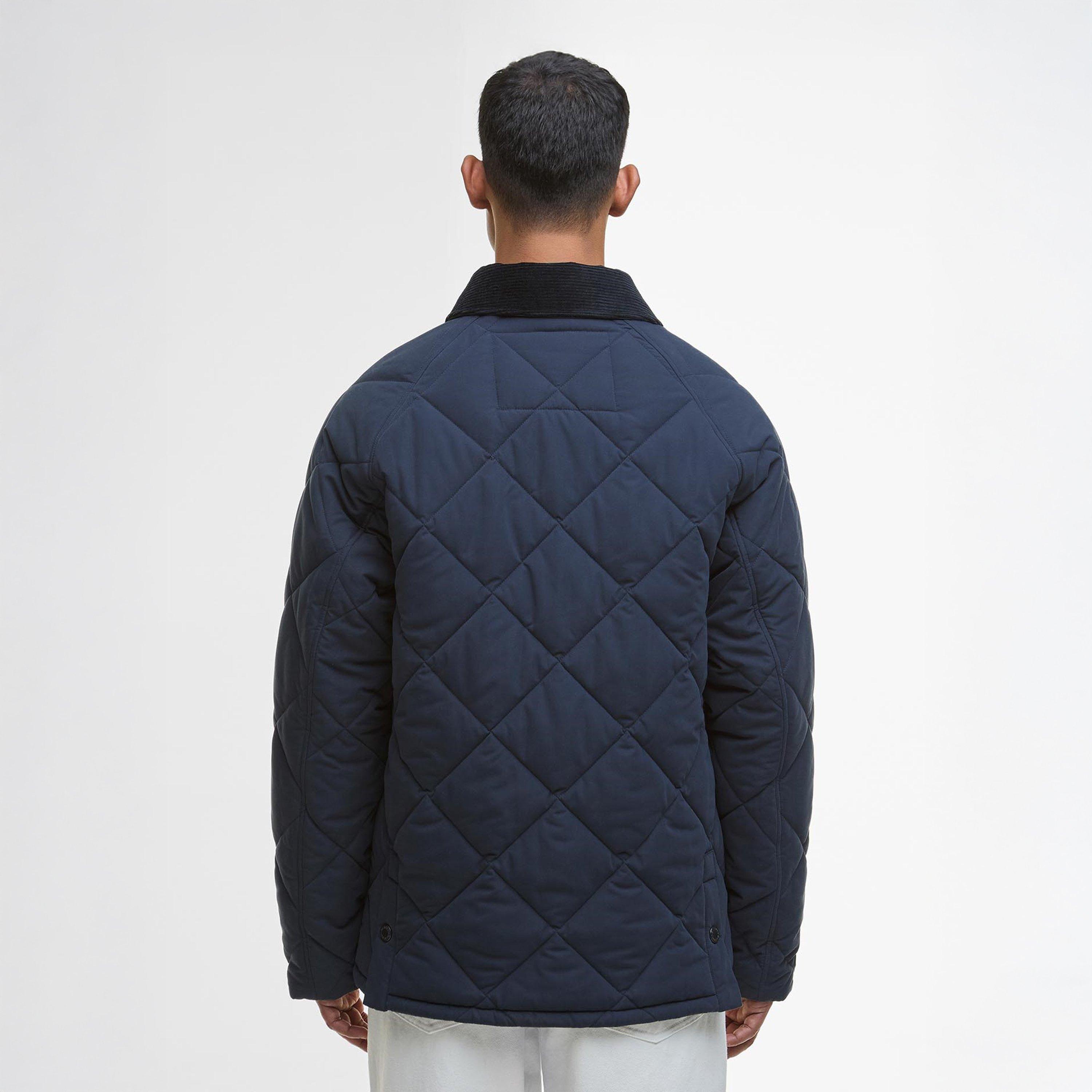 Navy - Barbour - Mens Modern Bedale Jacket - 4