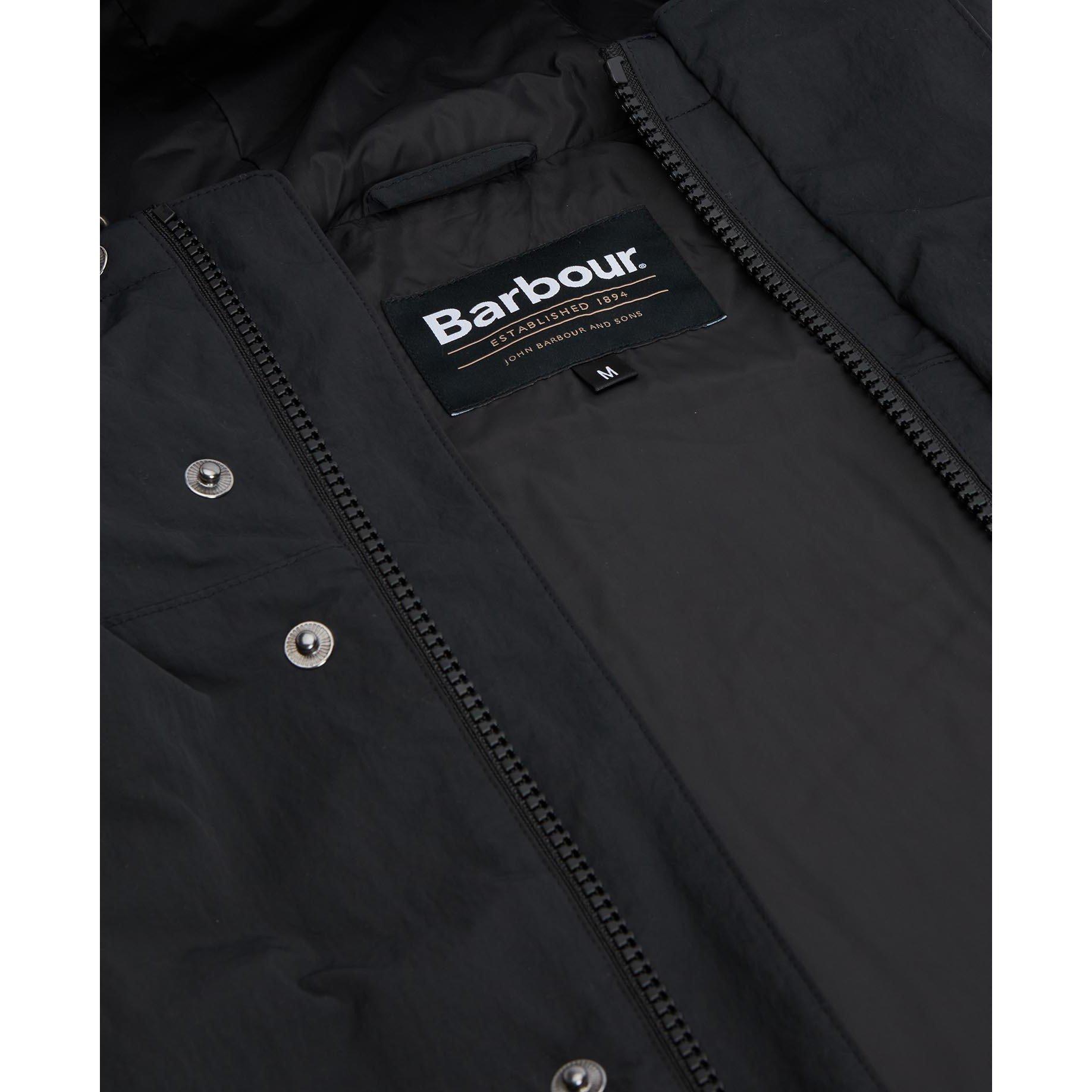 Black - Barbour - Men's Tract Wax Jacket - 6