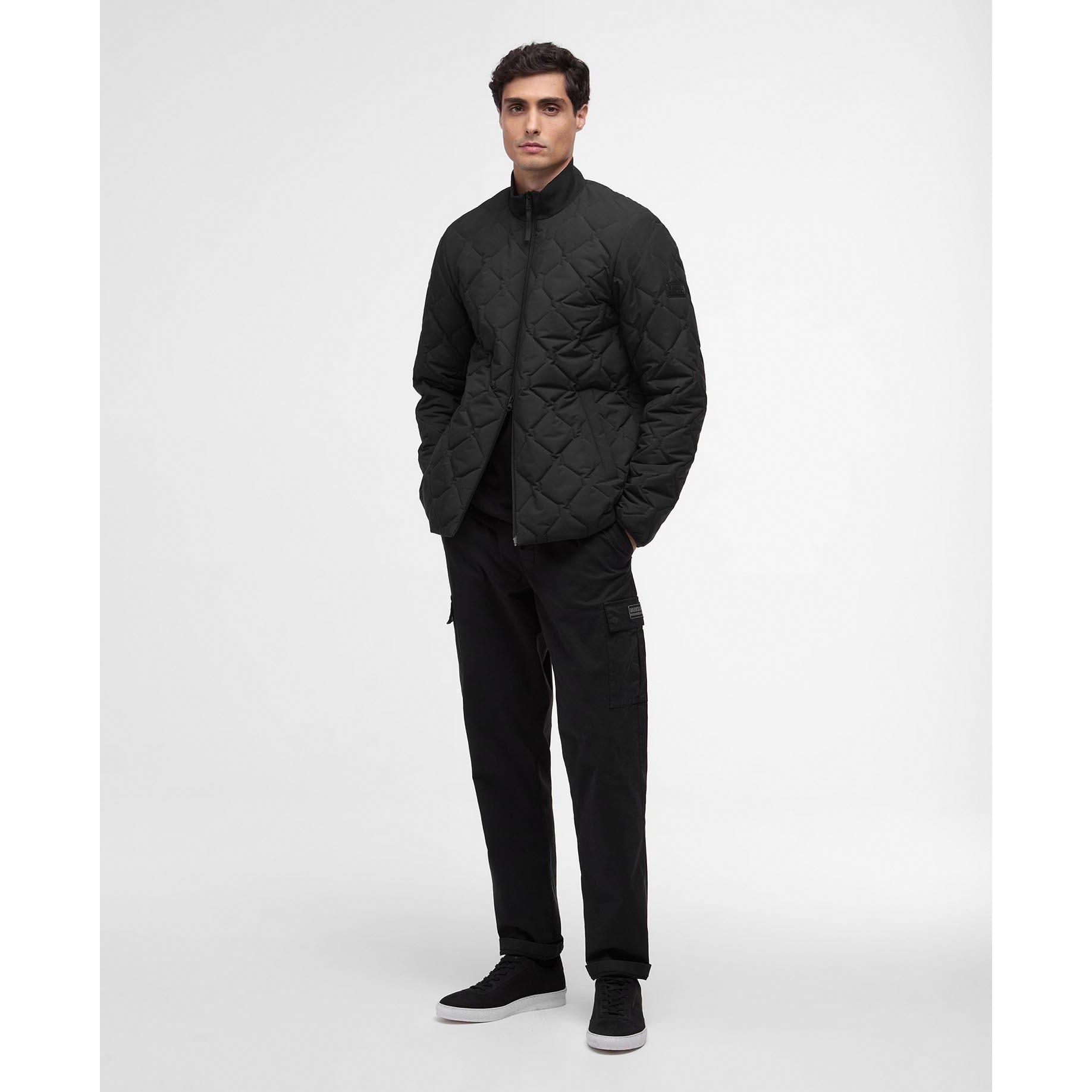 Black - Barbour International - Mens Walden Jacket - 6