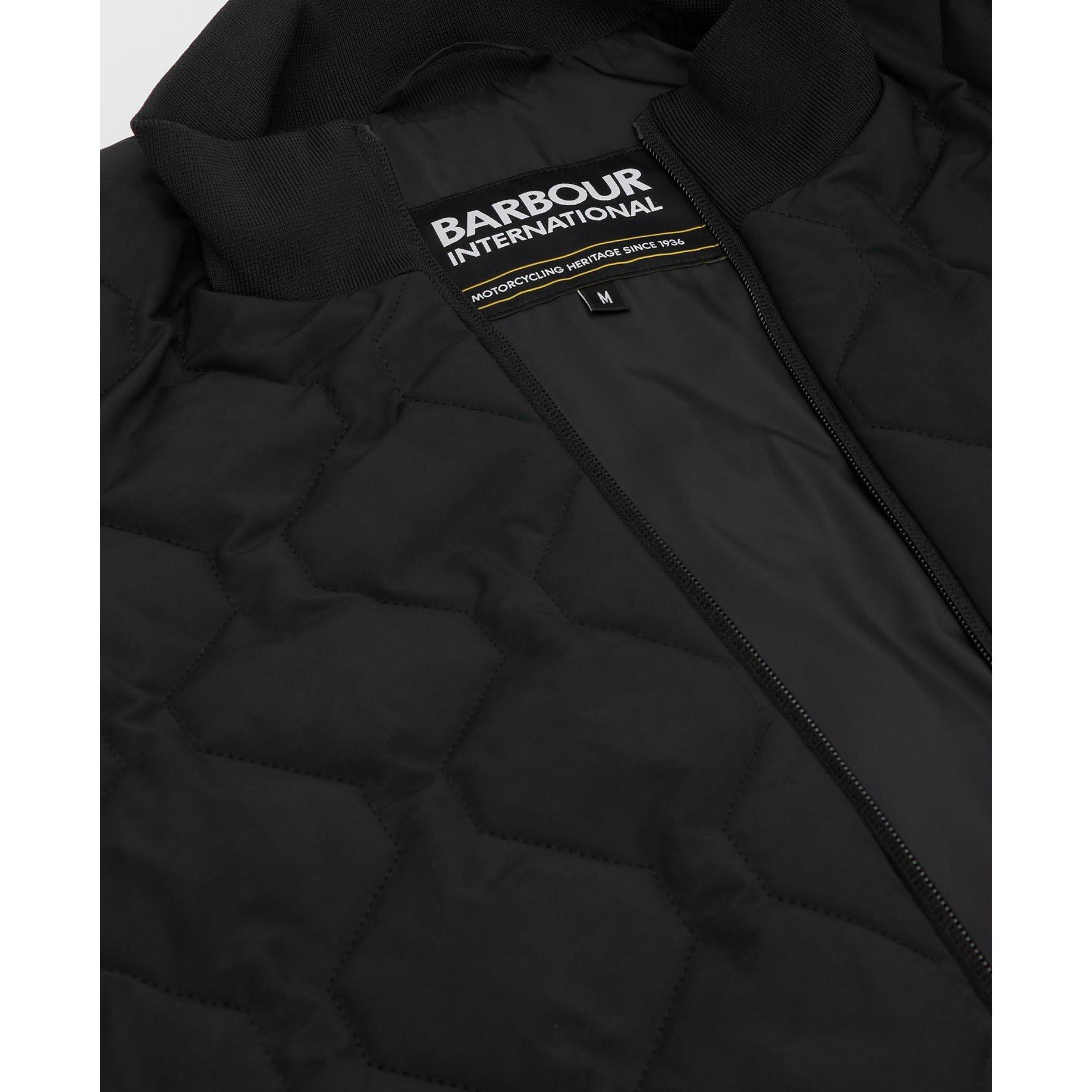 Black - Barbour International - Mens Walden Jacket - 5