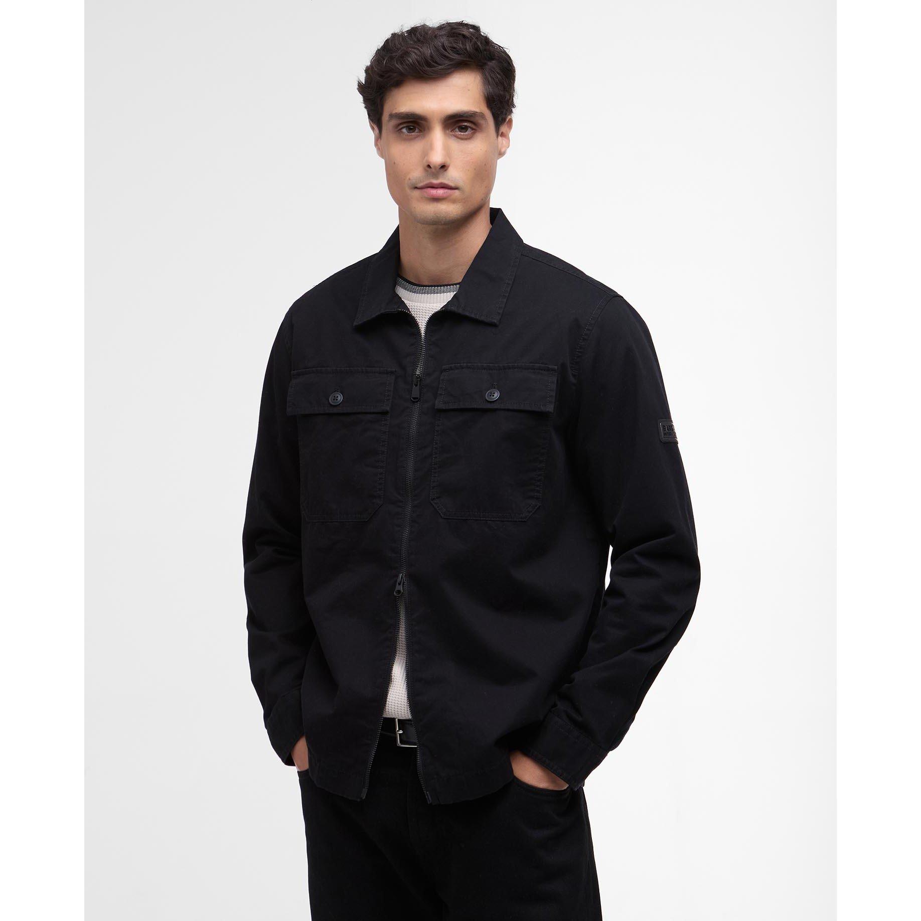 Black - Barbour International - Mens Arkle Overshirt - 2