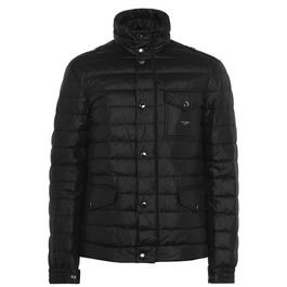 Dolce and Gabbana Logo Plaque Padded Jacket