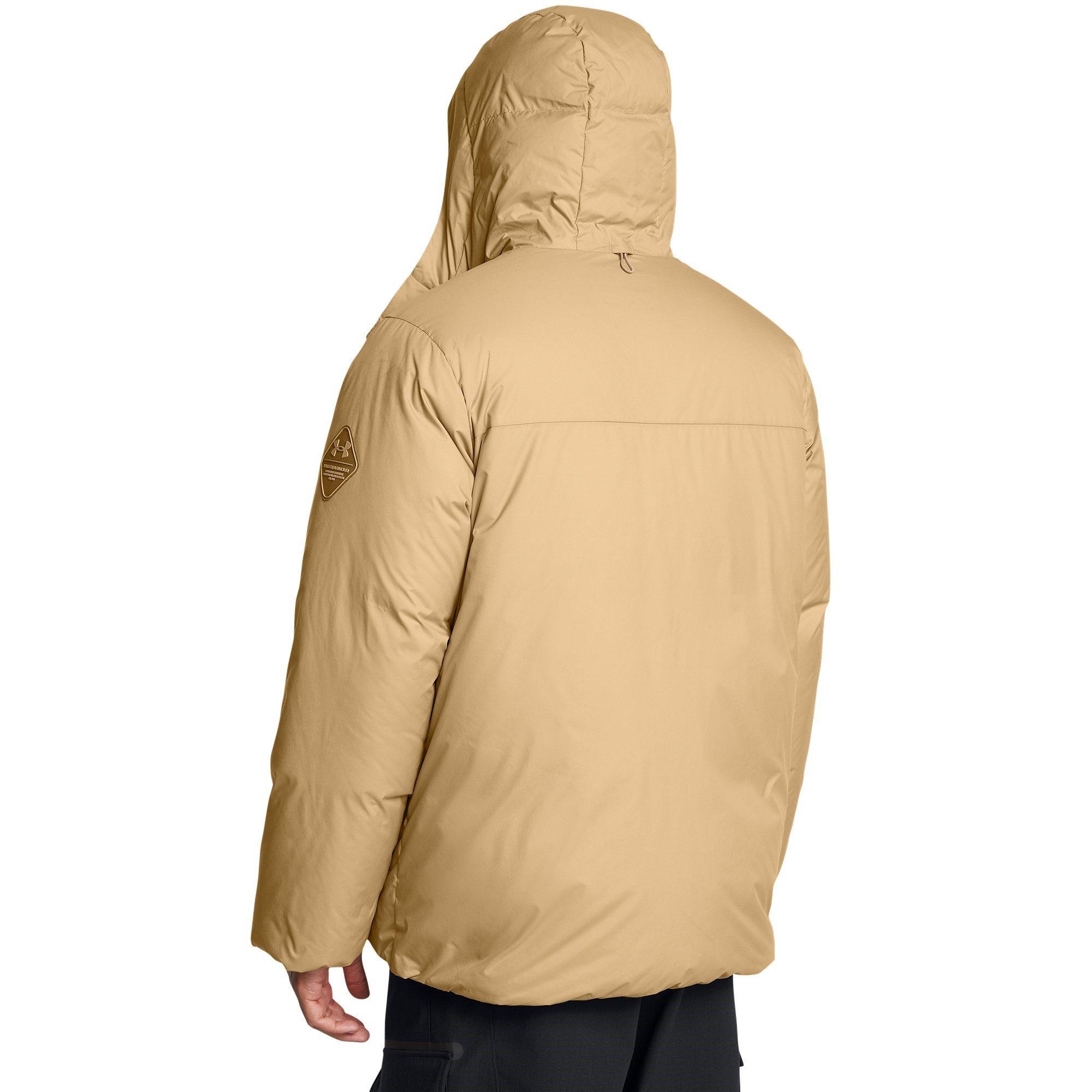 Brown - Under Armour - Men's Limitless Insulated Heavyweight Tailored Fit Puffer Jacket - 4