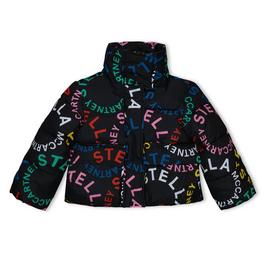 Stella McCartney Circular Logo Puffer Jacket Juniors