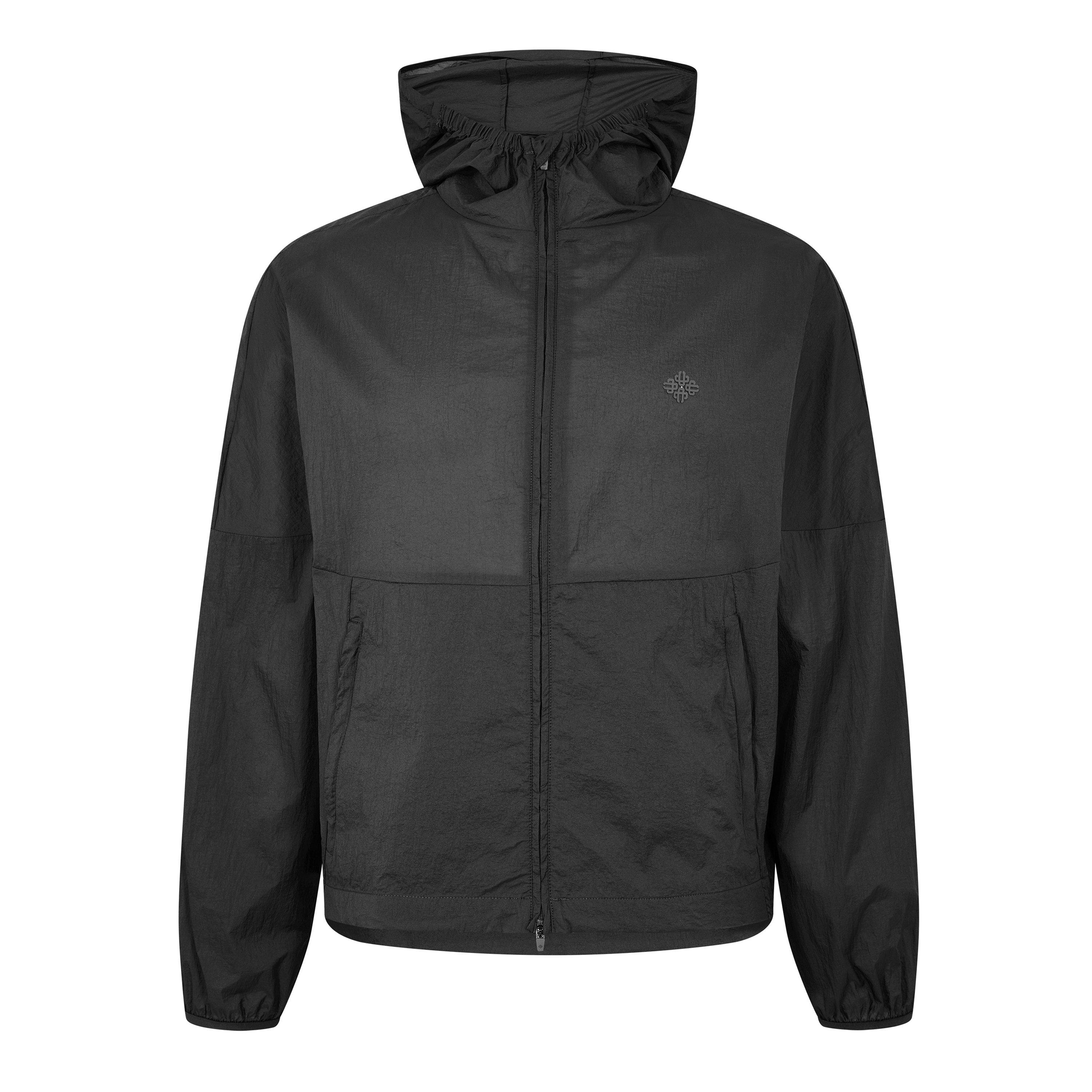 Black - The Couture Club - Mens Transparent Windbreaker - 1