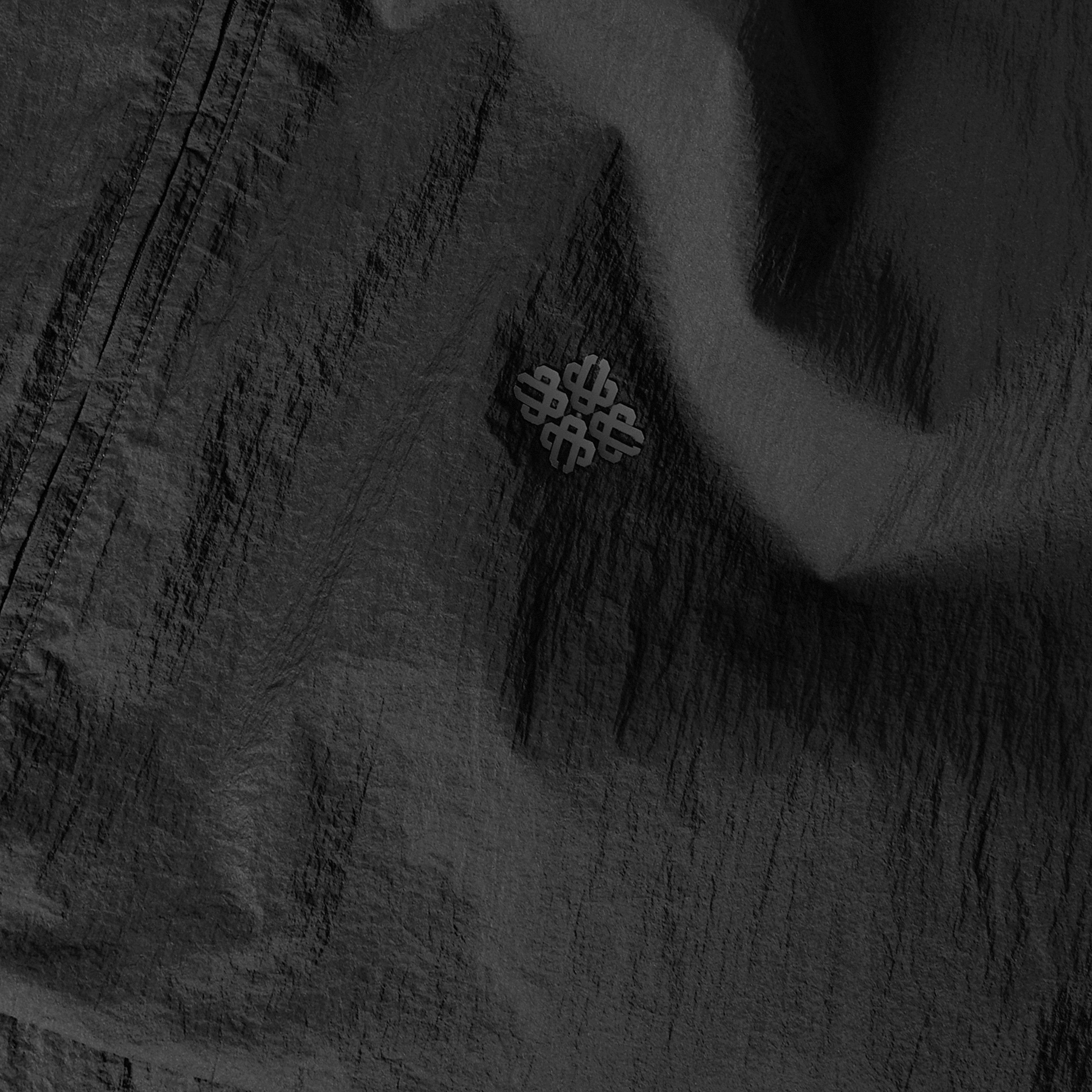 Black - The Couture Club - Mens Transparent Windbreaker - 5