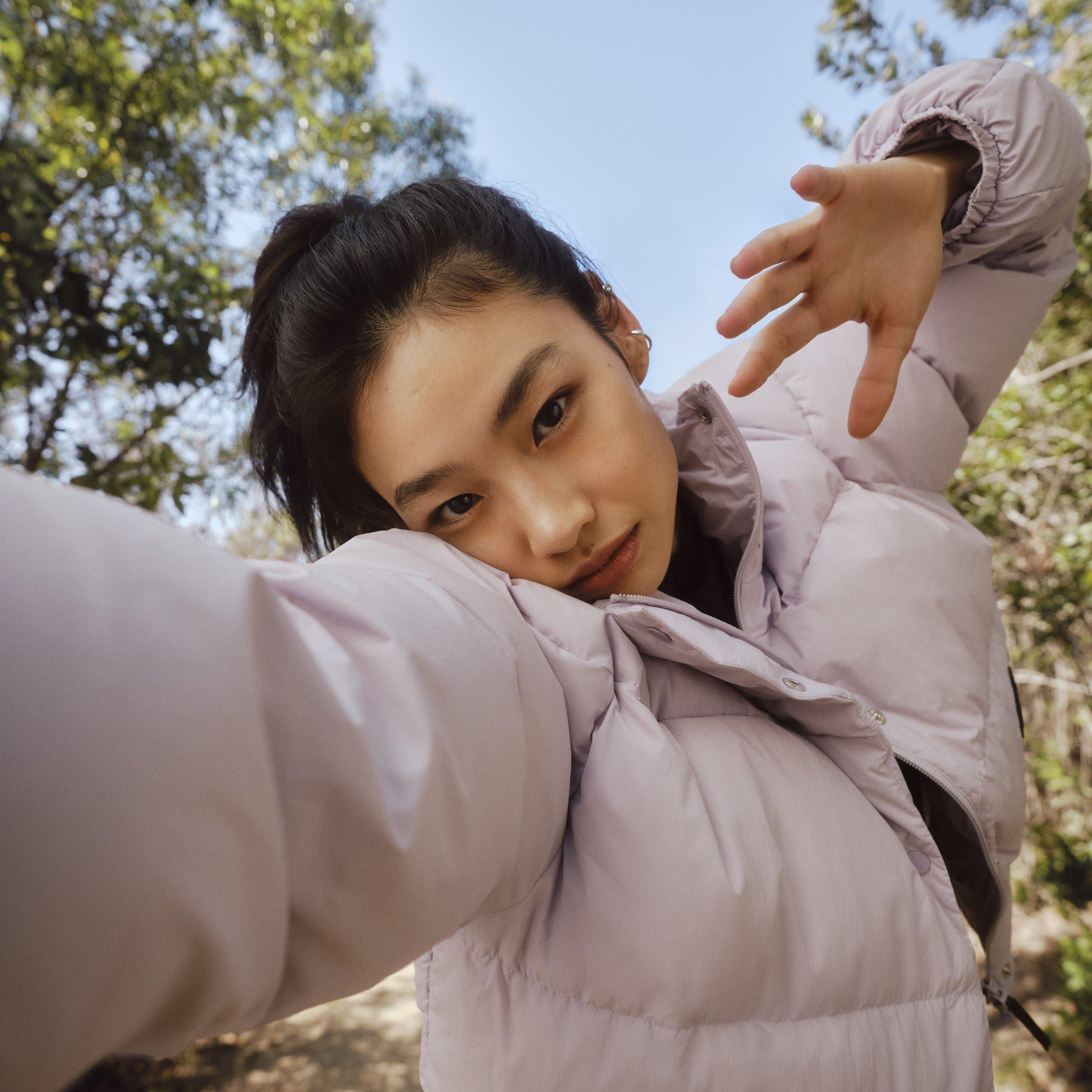 Paars - adidas - Water-Repellent Duck Down Puffer Jacket - 2