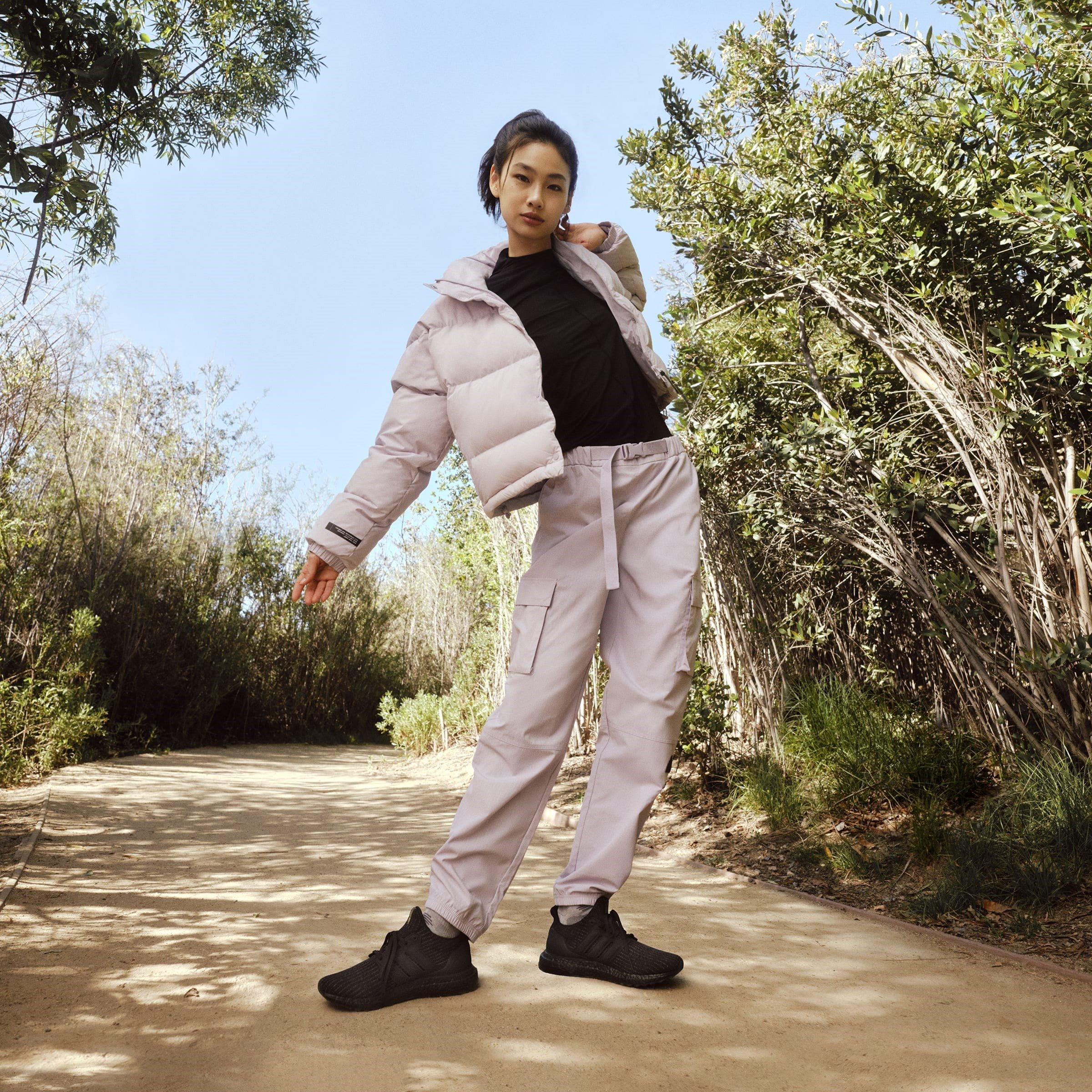 Paars - adidas - Water-Repellent Duck Down Puffer Jacket - 3