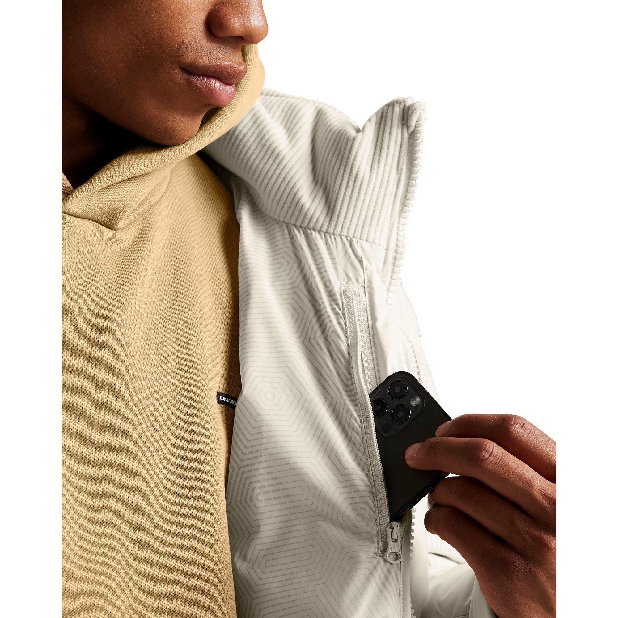 White - Under Armour - Men's Limitless Athletic Fit Puffer Jacket - 5
