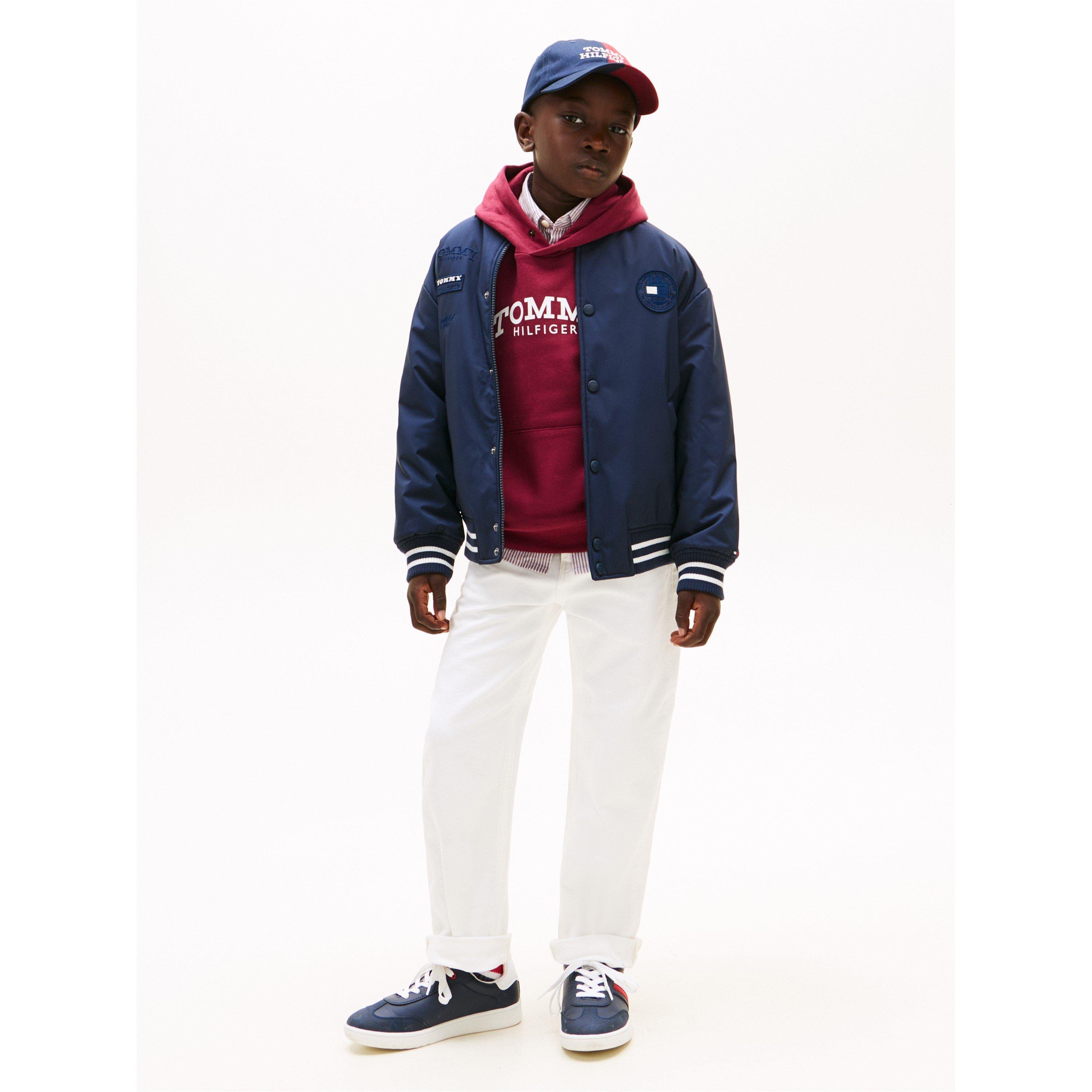 Night Navy C1G - Tommy Hilfiger - Tommy Graphic Bomber Jn61 - 4