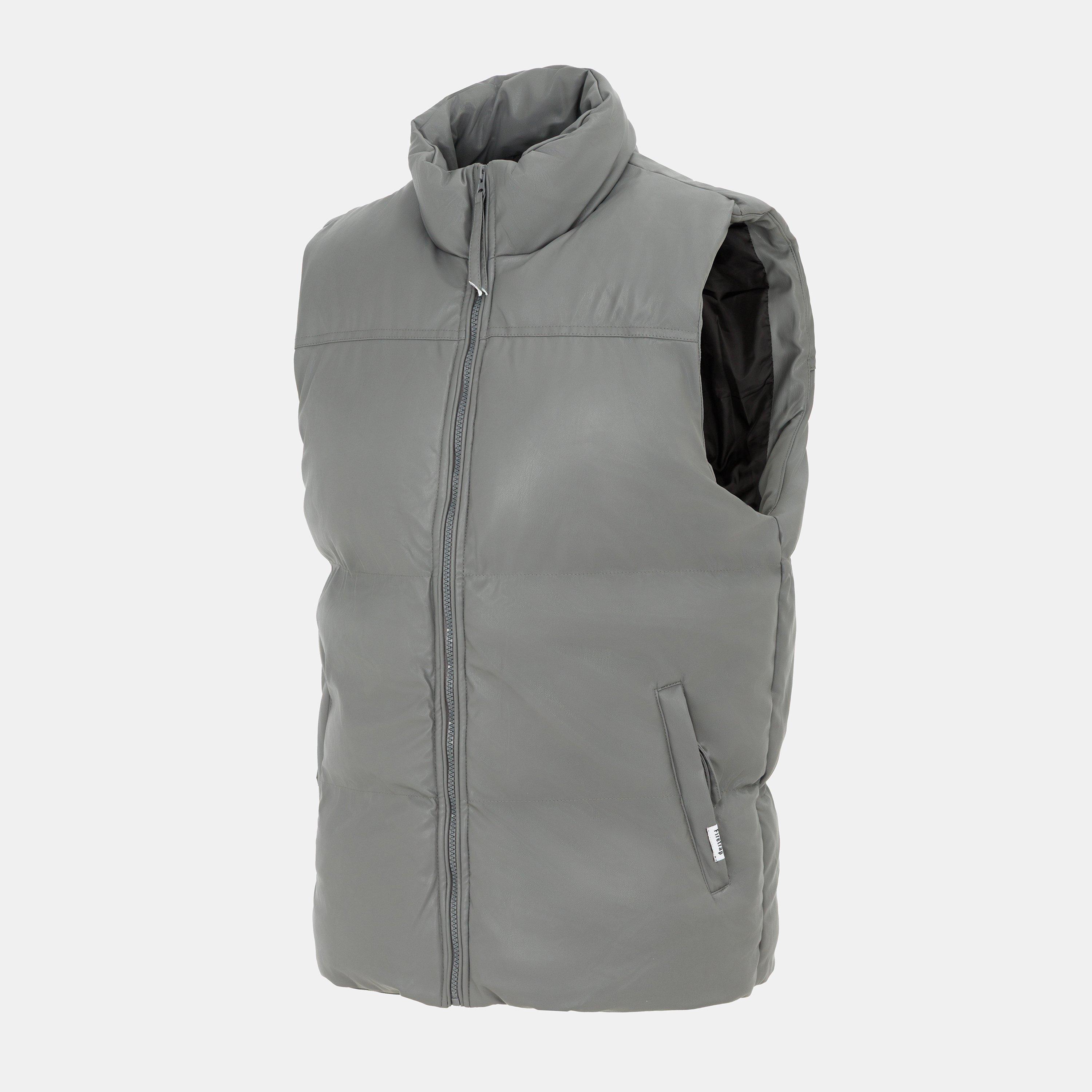 Dark Grey - Firetrap - Men’s Gilet - 3