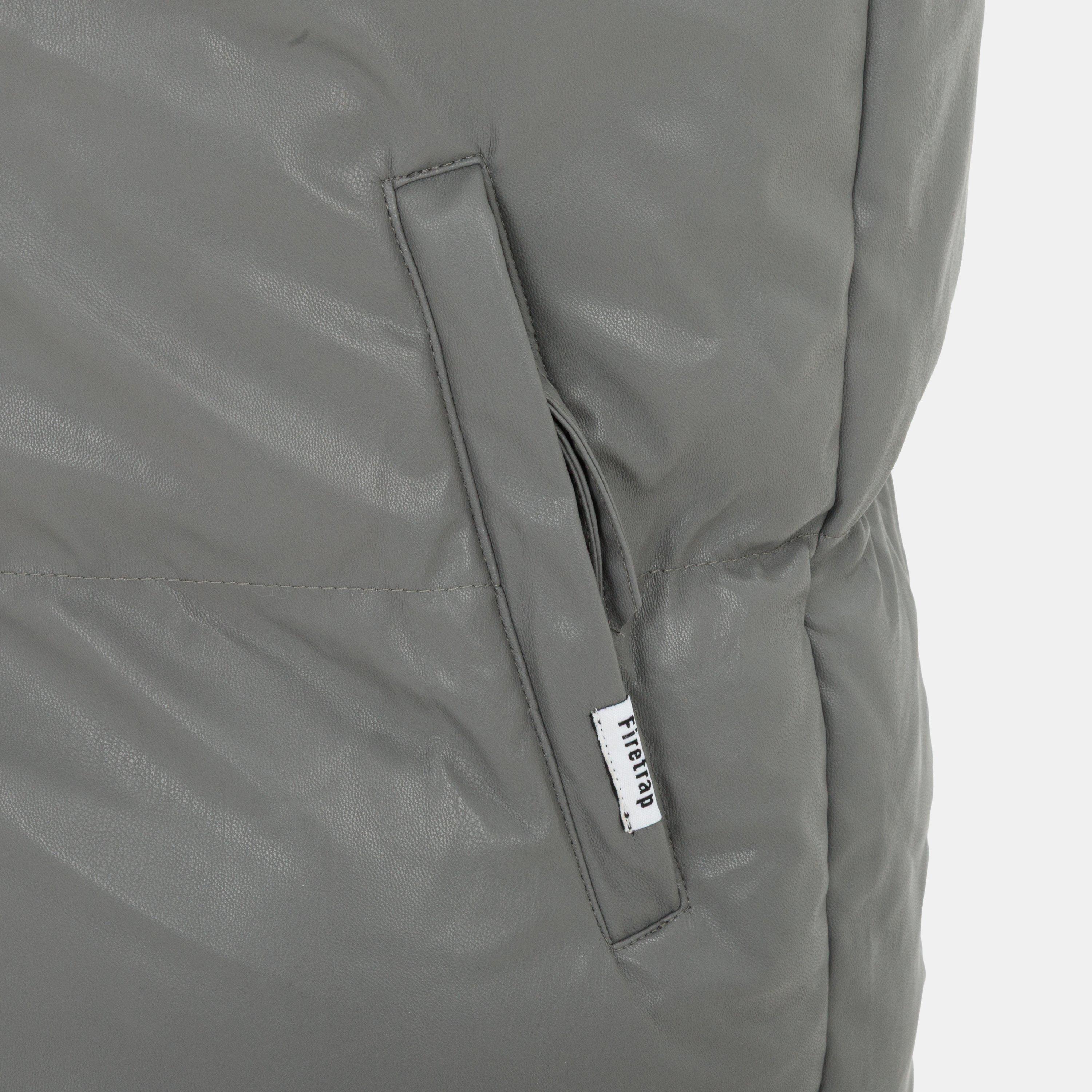 Dark Grey - Firetrap - Men’s Gilet - 4