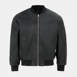 Firetrap Mens PU Bomber