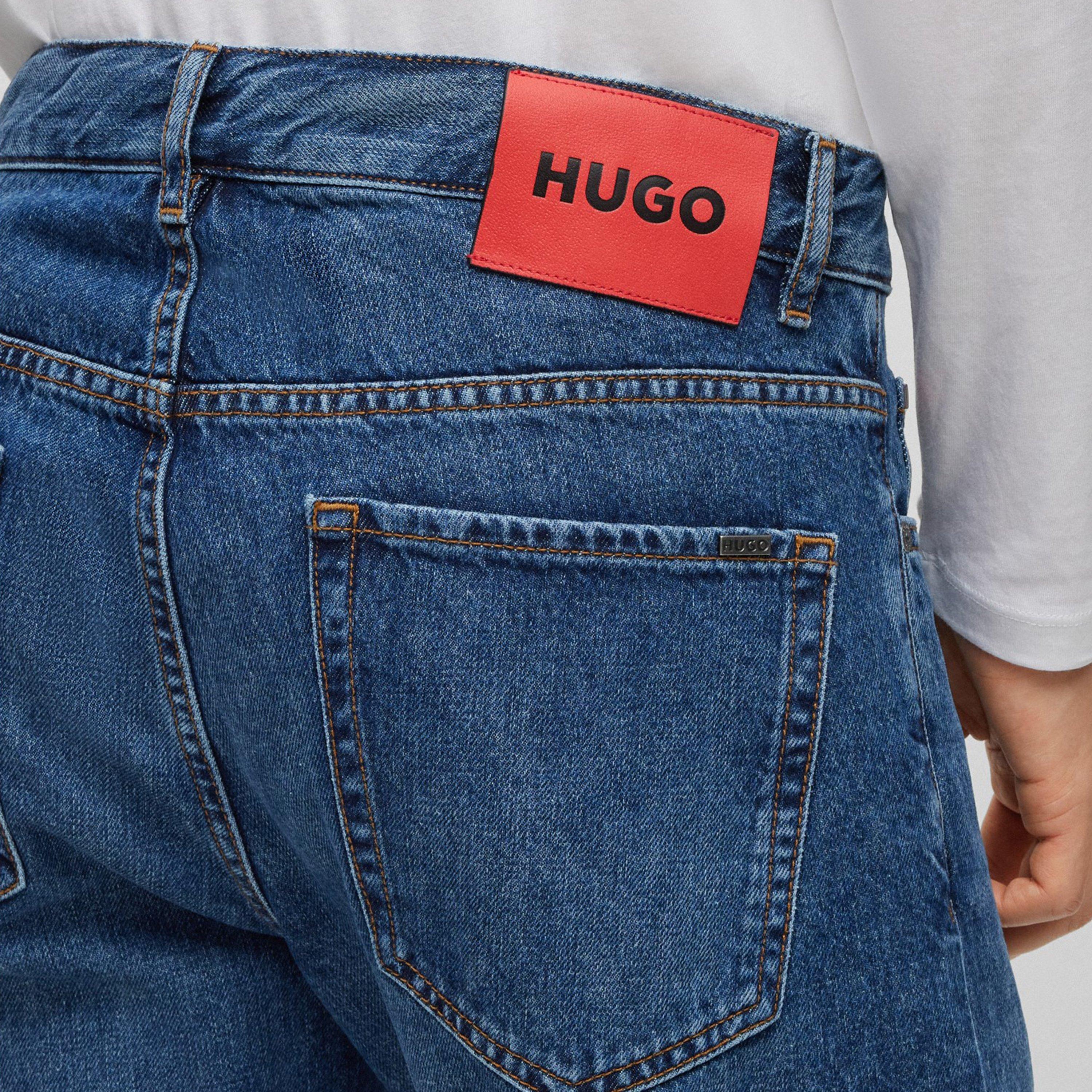 Bright Blue - Hugo - Men's Denim Jacket - 4