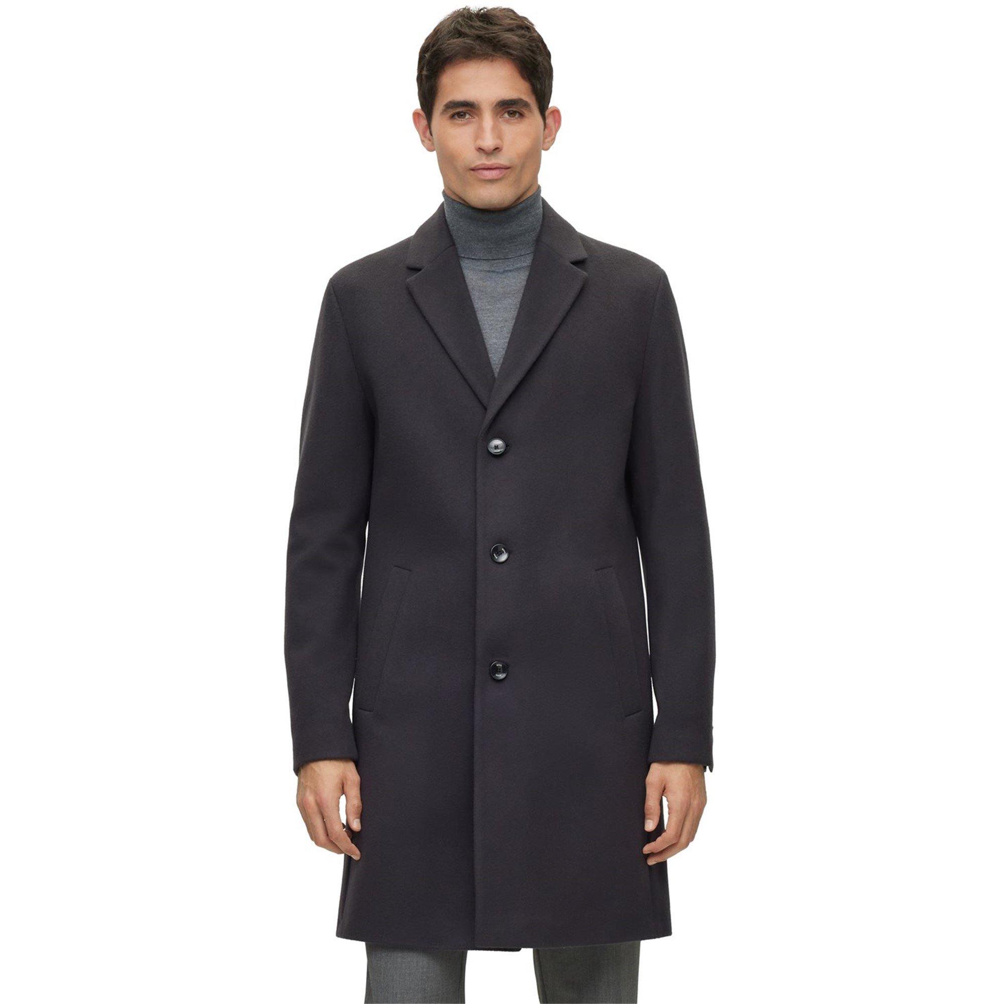Dark Blue - Boss - Men's H Hyde C Trench Coat - 2