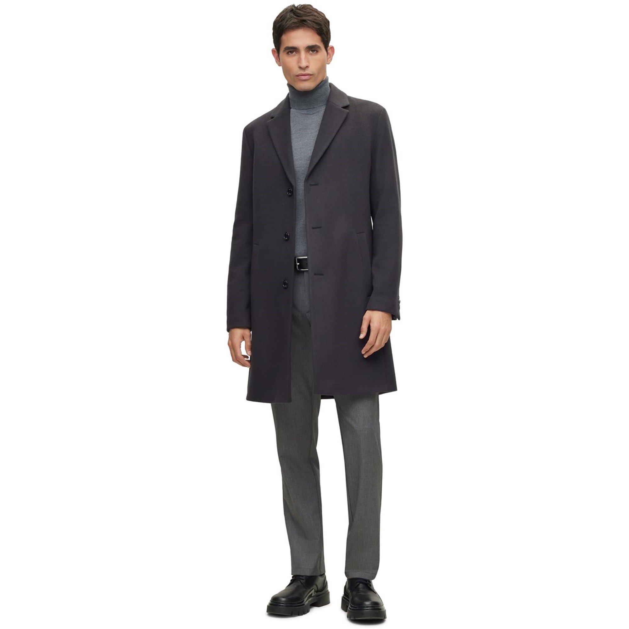 Dark Blue - Boss - Men's H Hyde C Trench Coat - 7