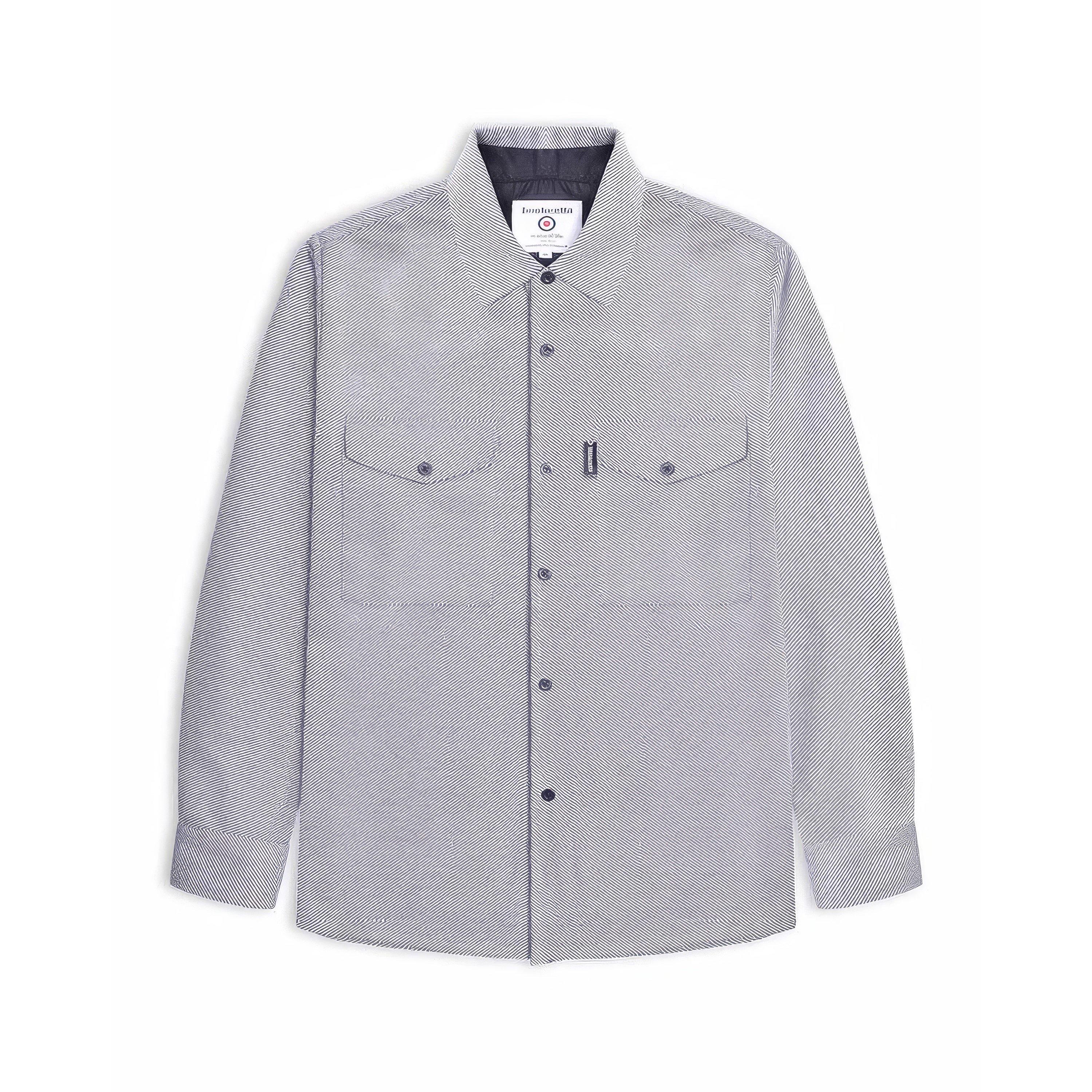Lambretta Brushed Twill Overshirt