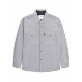 Lambretta Brushed Twill Overshirt