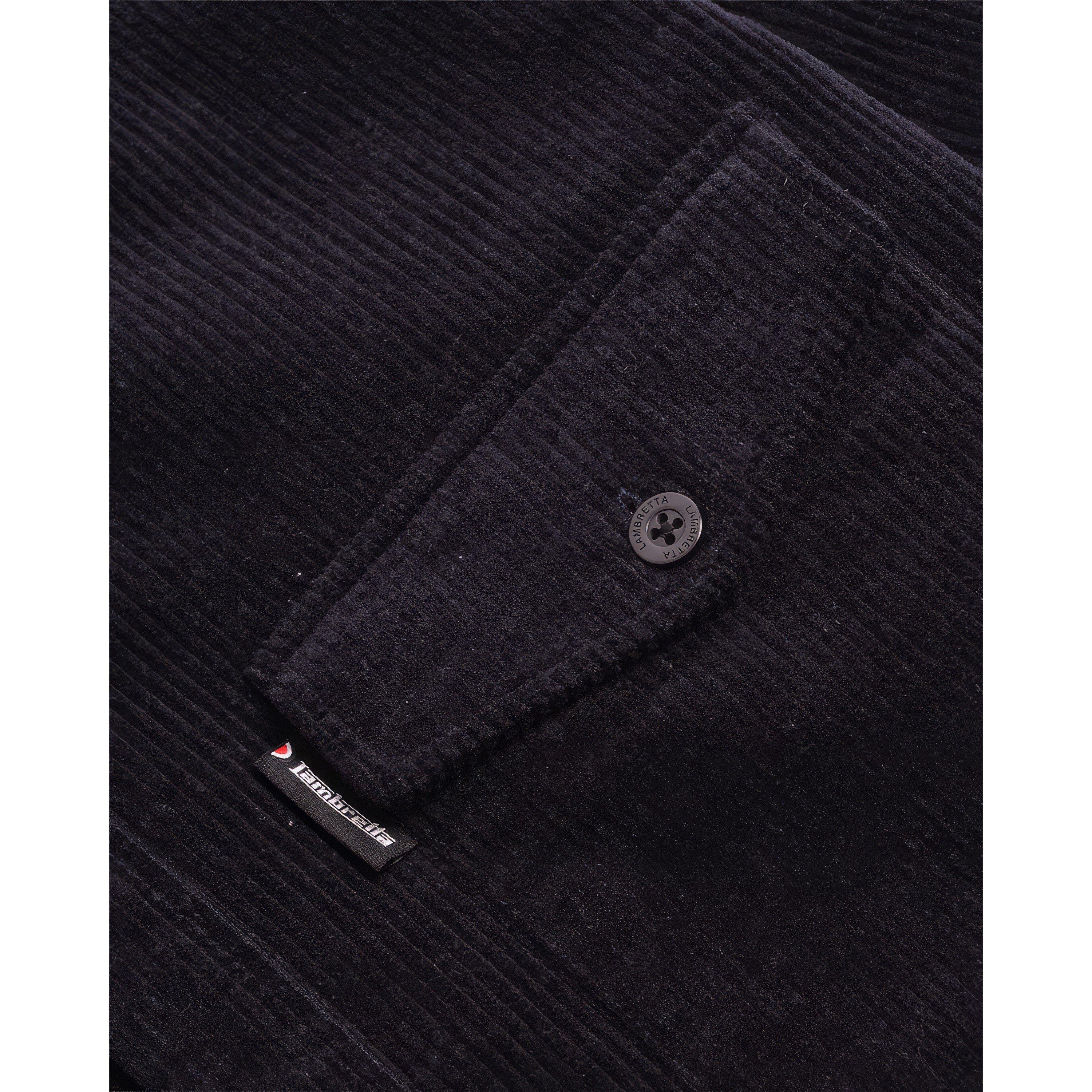 Marineblå - Lambretta - Cord Overshirt - 3