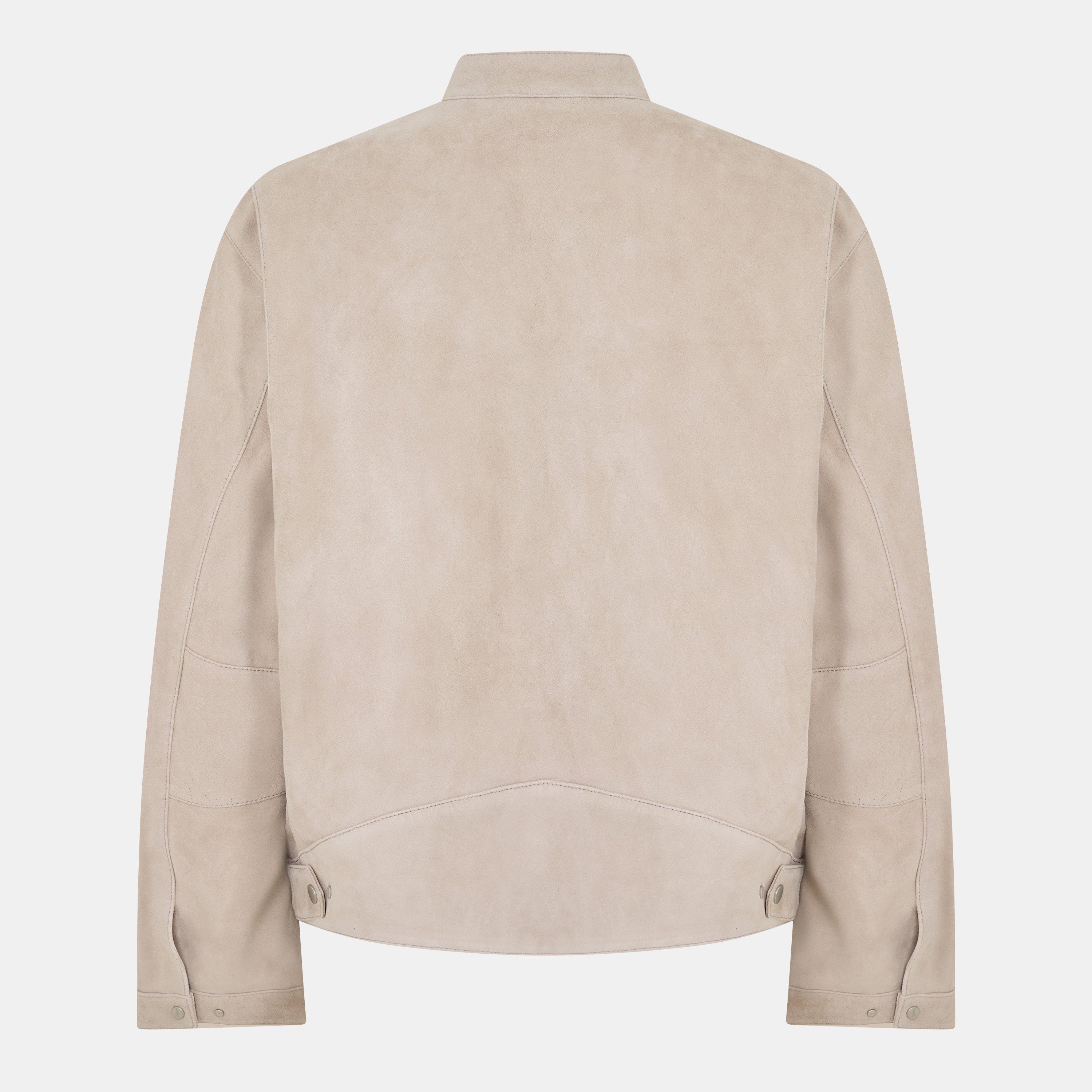 Beige - Represent - Men's Structured Fit Bomber Jacket - 2