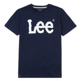 Lee Lee Jeans Wobbly Graphic T-Shirt Junior Boys